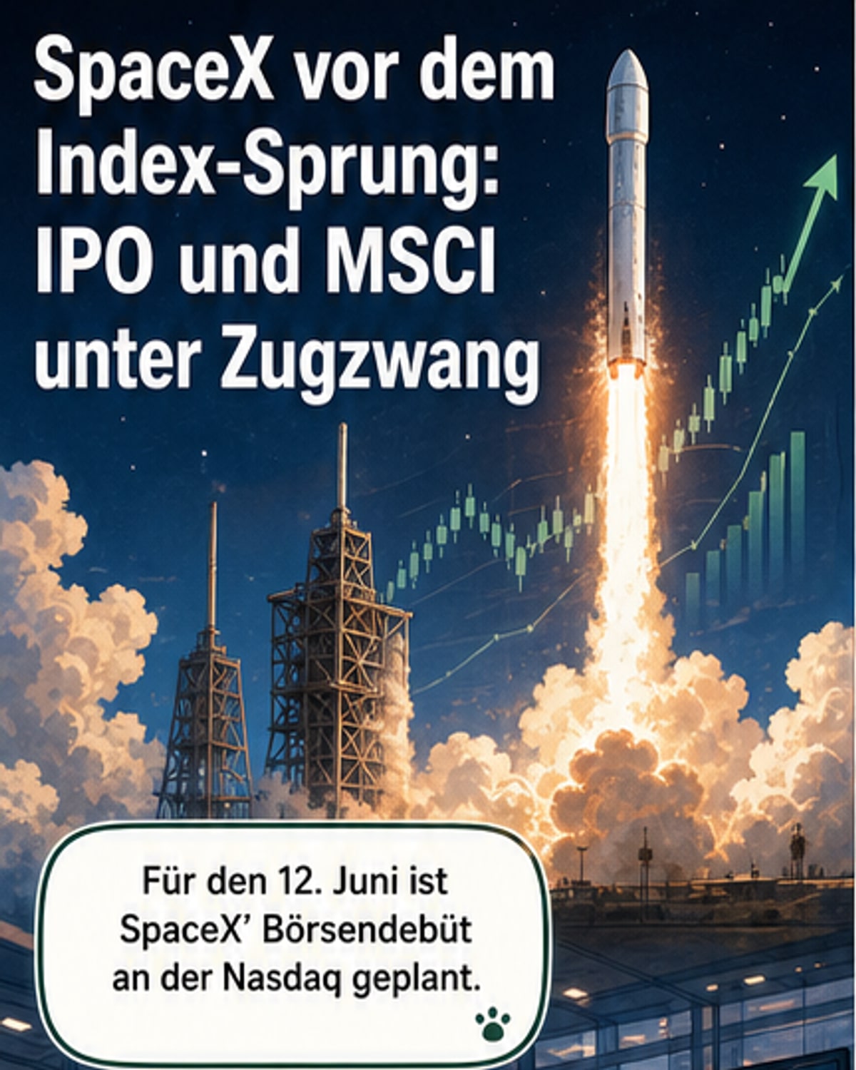 Spacex: Schnelle Börsenaufnahme erwartet