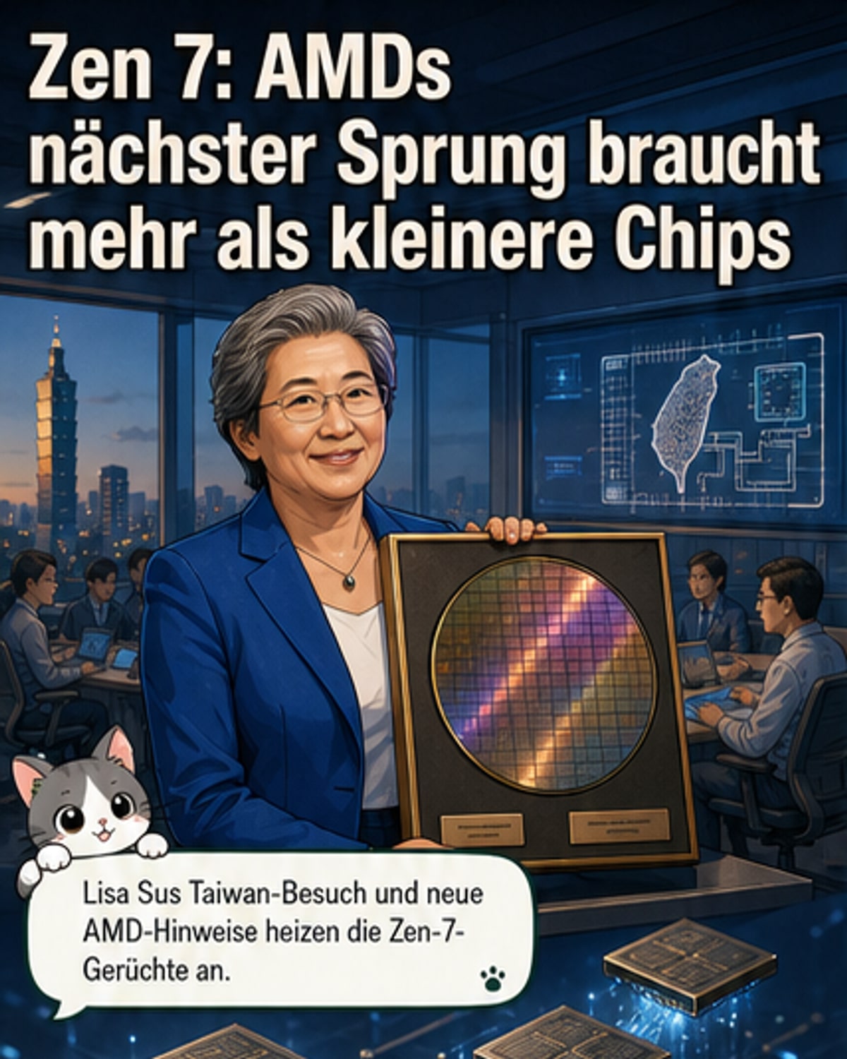 AMD Zen 7: 16-Kern-Chips und neues Packaging