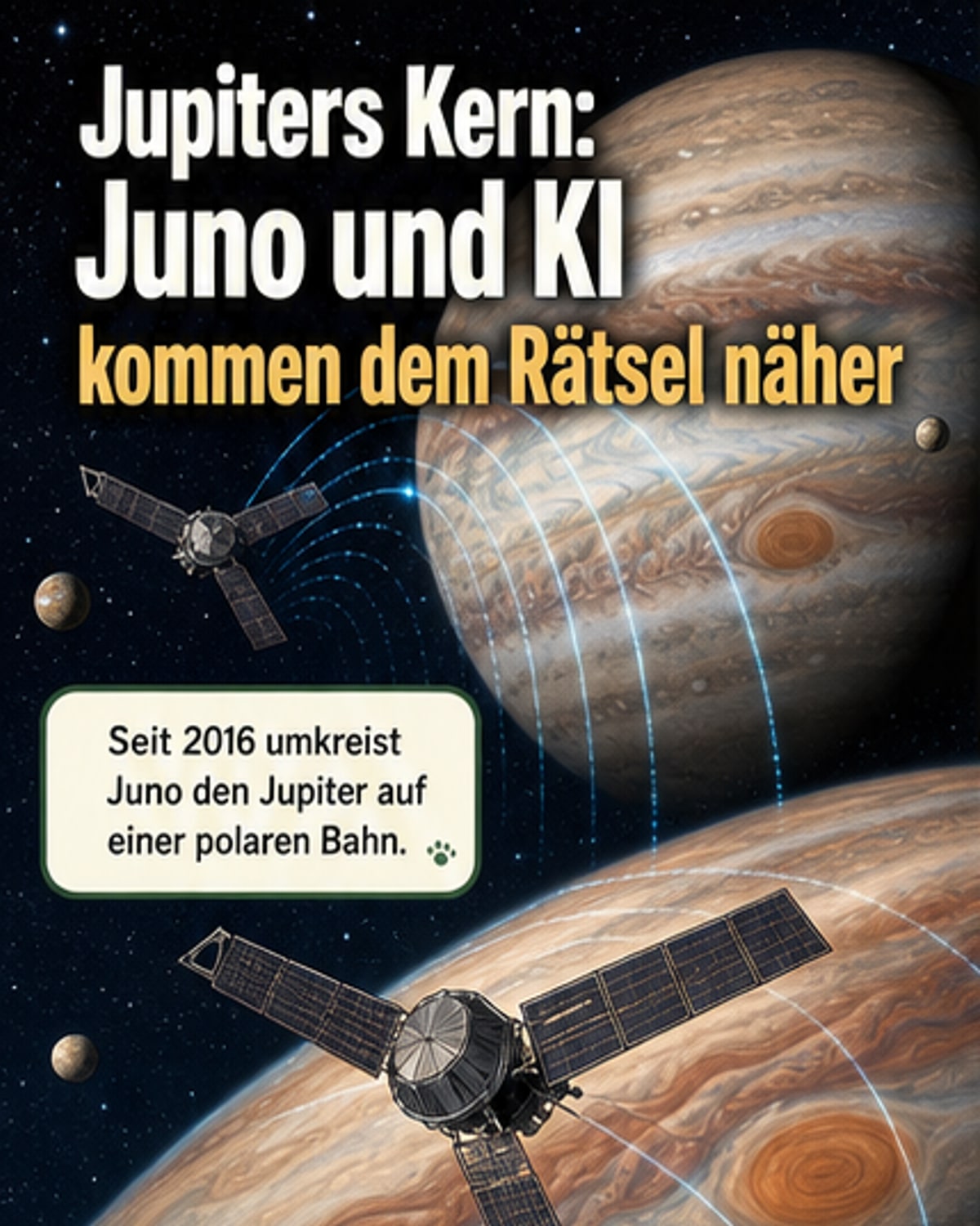 Jupiters Kern bleibt ein Rätsel