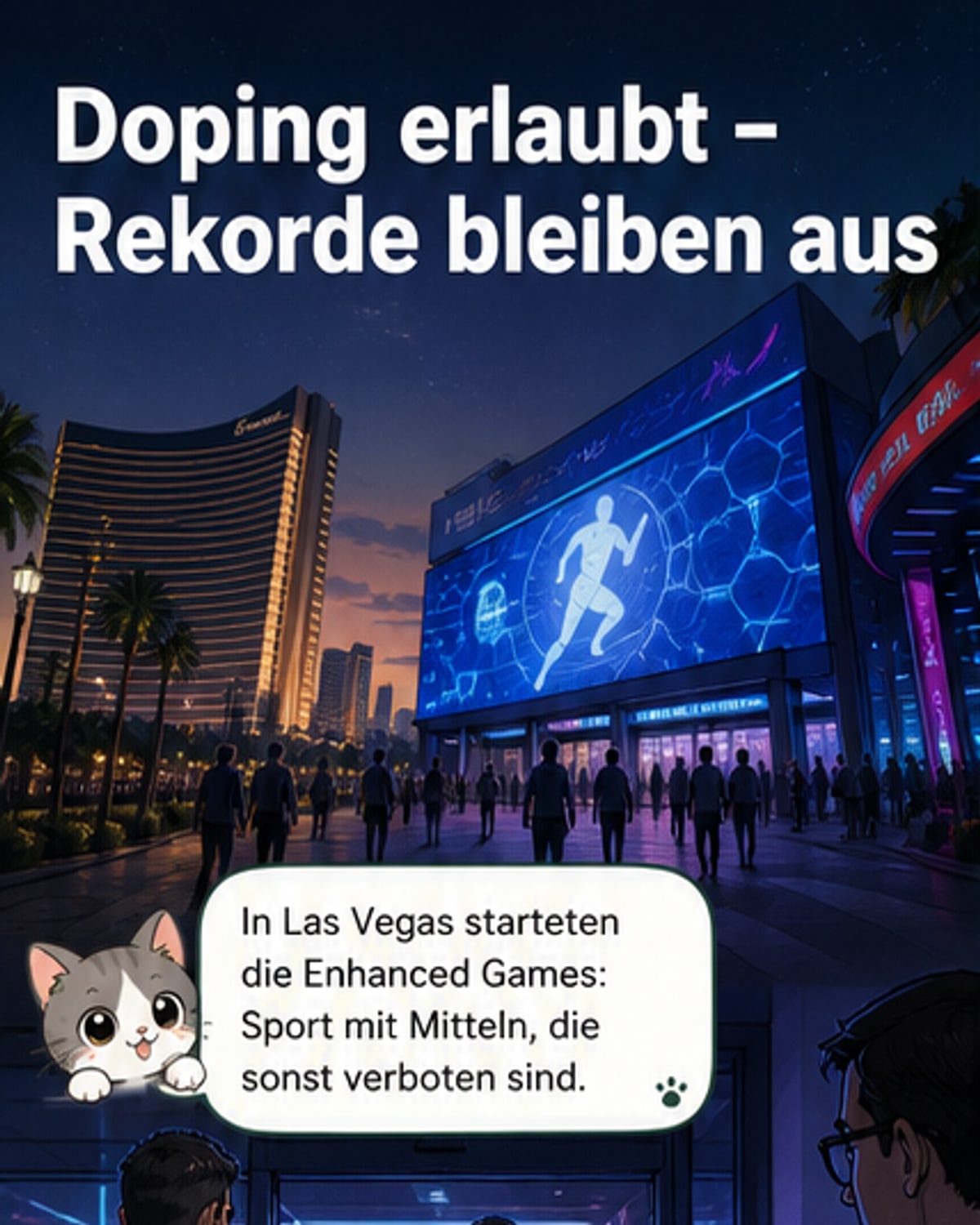 Keine Rekorde, nur Doping
