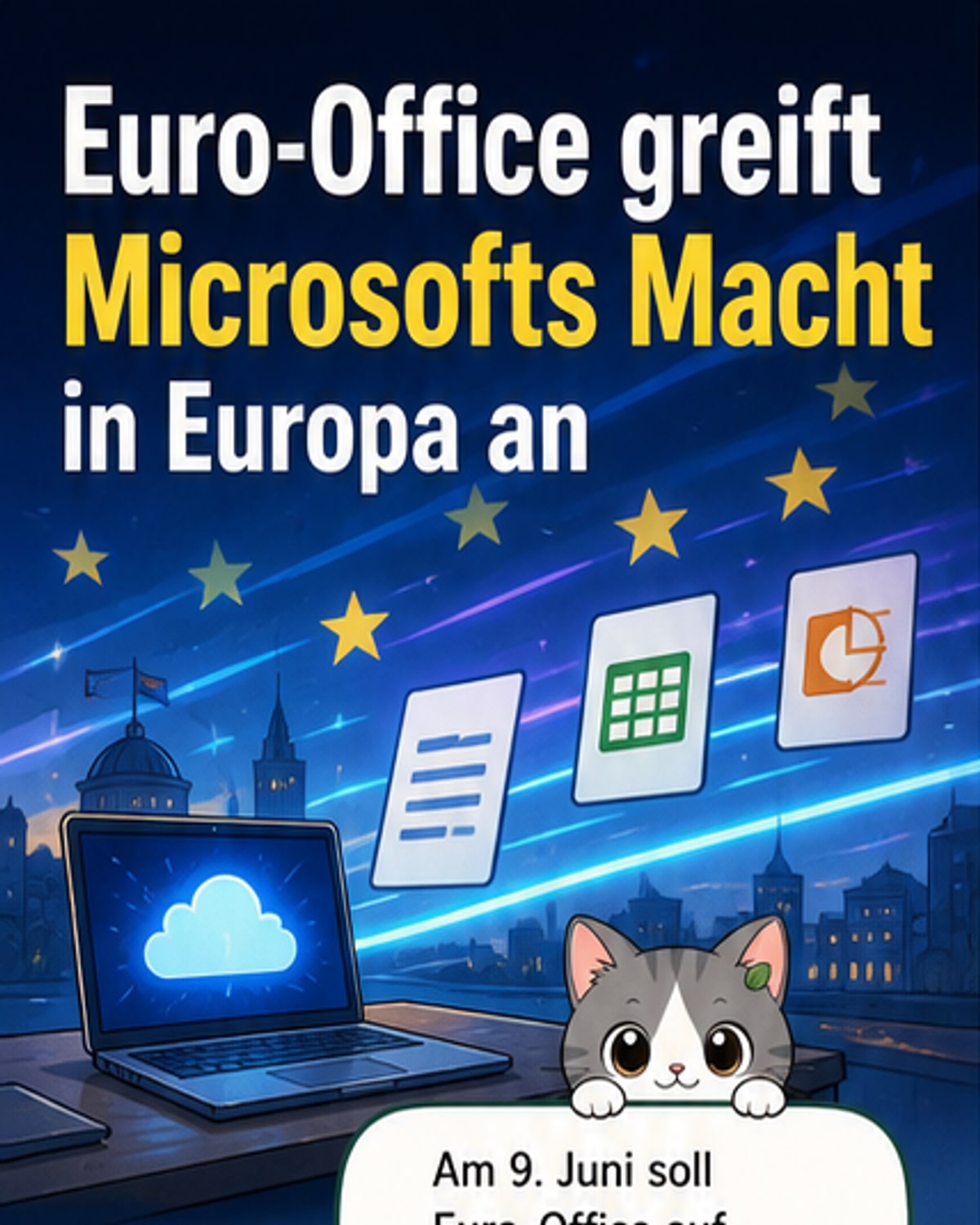 Neue europäische Bürosoftware startet