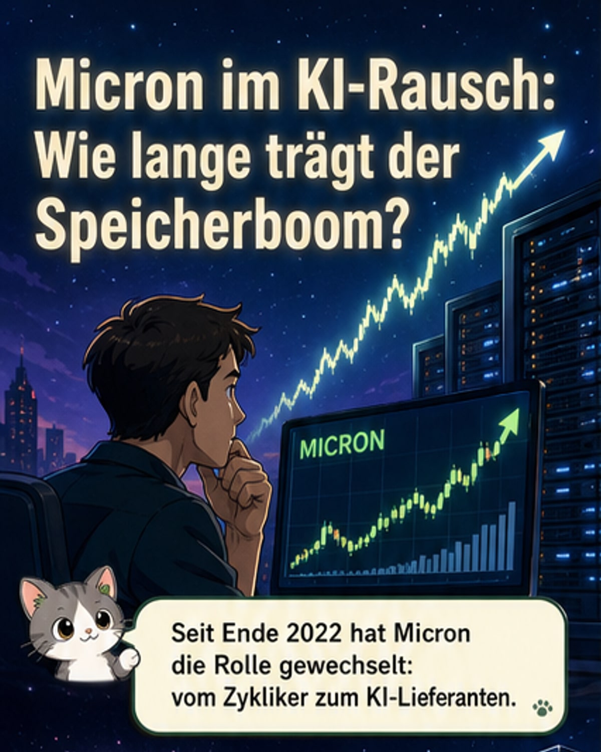 Micron profitiert vom KI-Hype