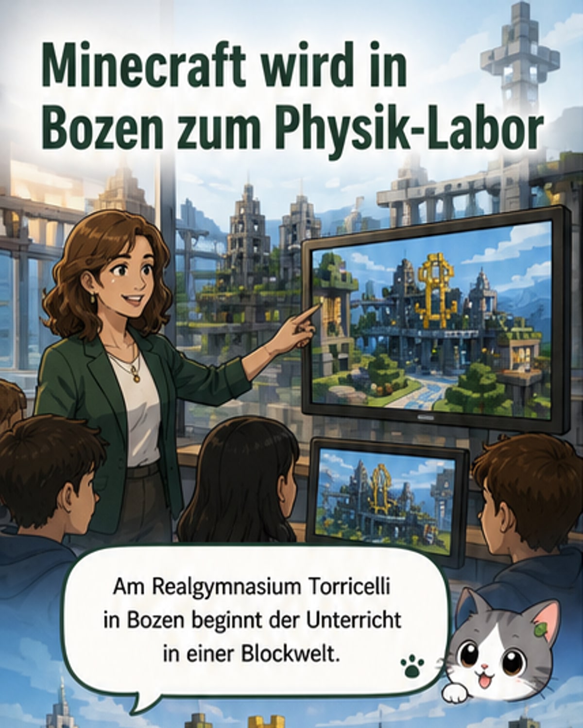 Minecraft im Physikunterricht