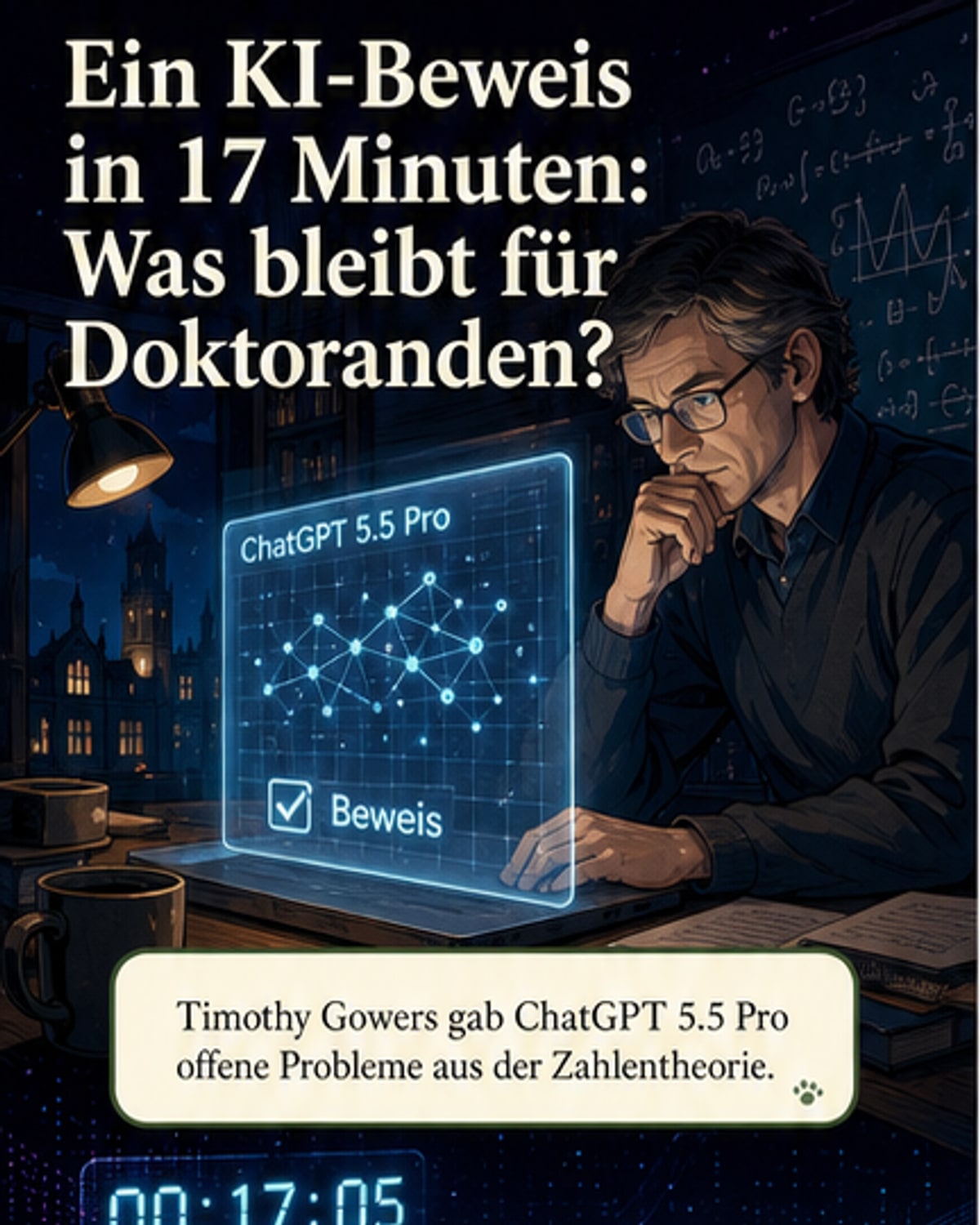 KI liefert mathematischen Durchbruch in unter zwei Stunden