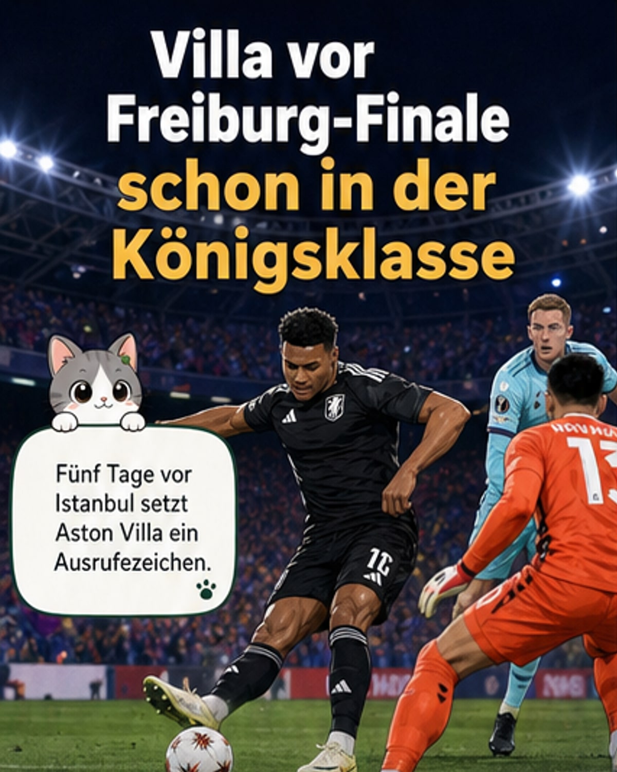 Aston Villa stürmt in die Königsklasse