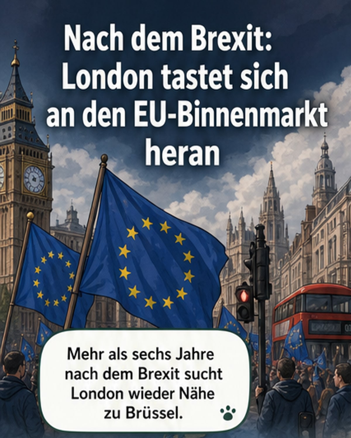 Großbritannien schlägt gemeinsamen Binnenmarkt mit EU vor