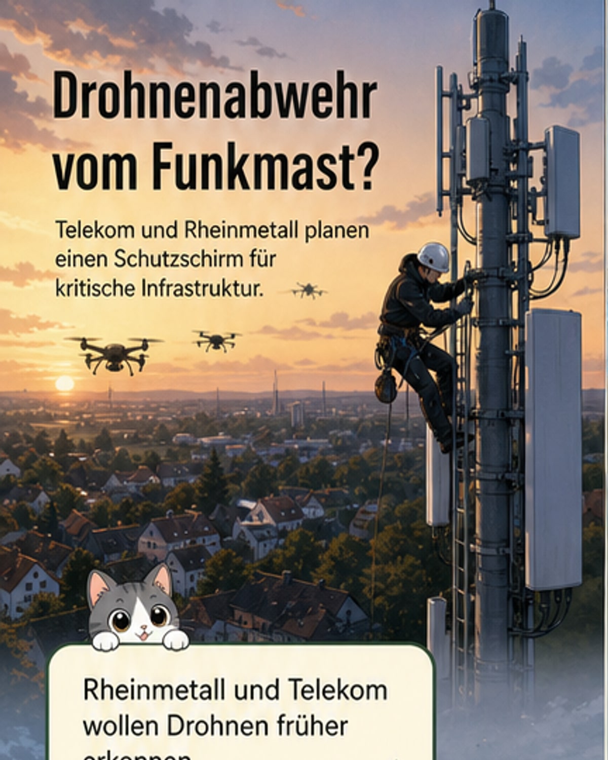 Deutschland baut Anti-Drohnen-Schutz