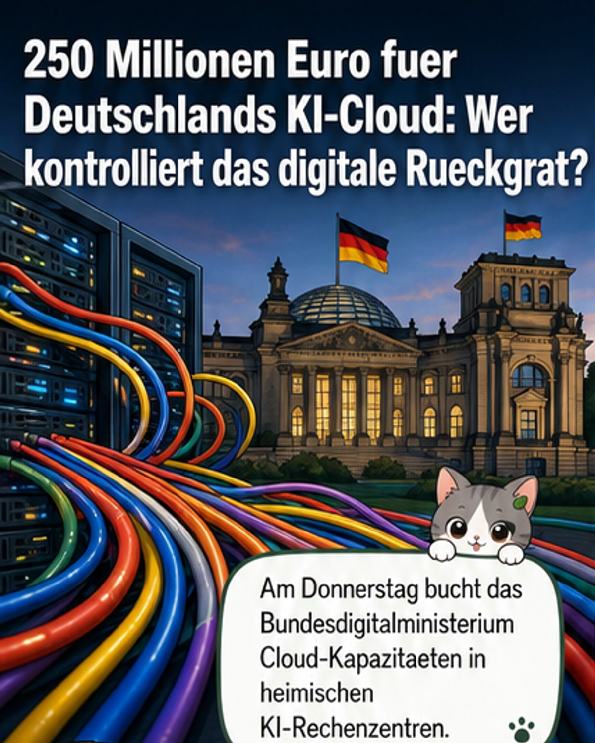 Bund startet nationale KI-Cloud