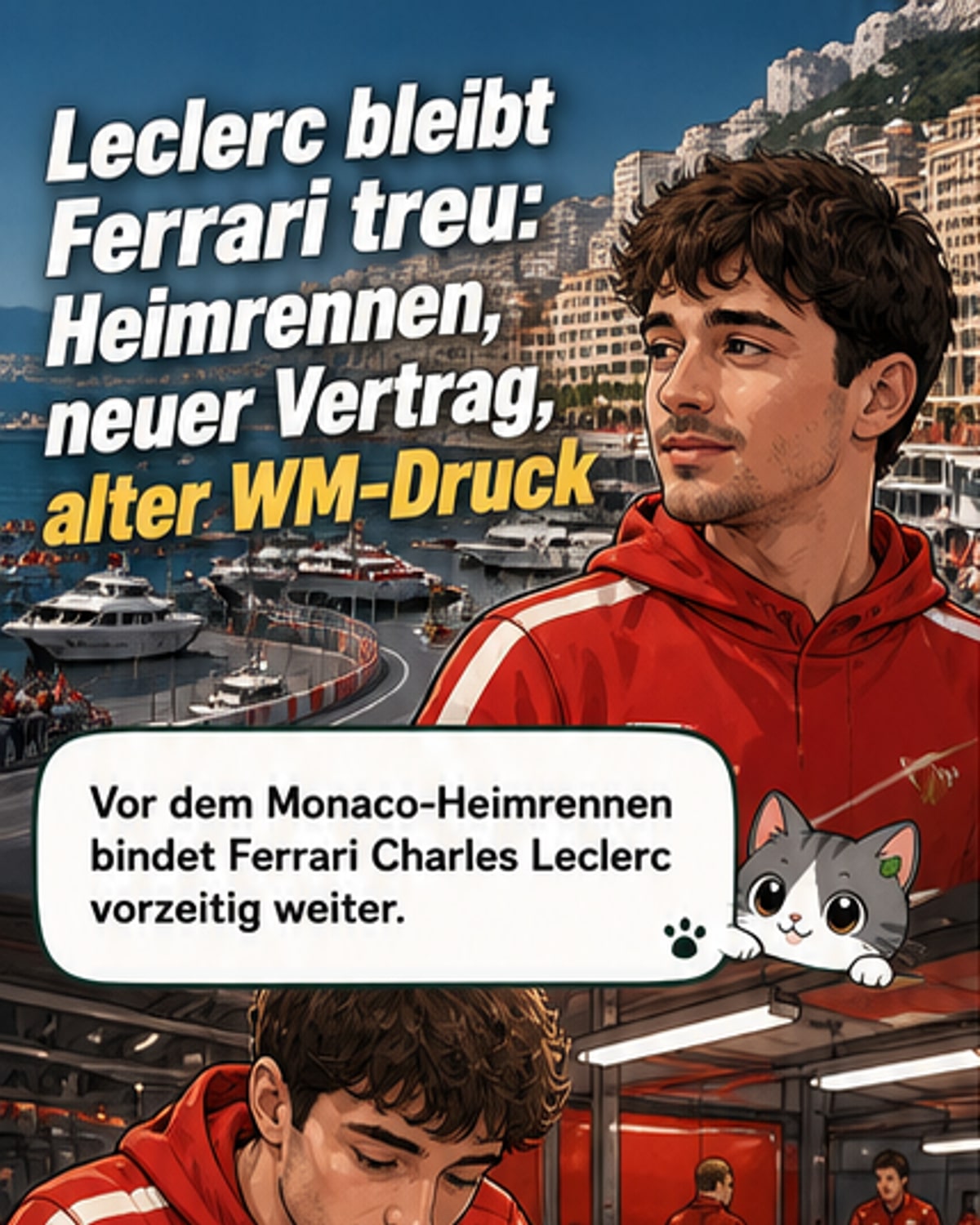 Leclerc verlängert bei Ferrari