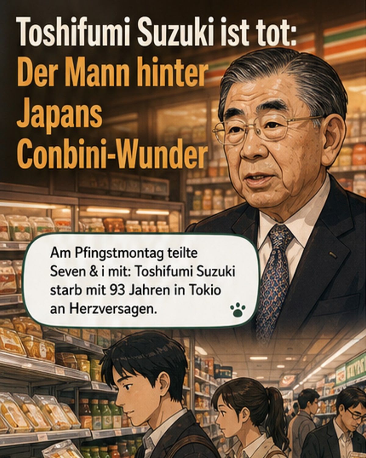 7-Eleven-Pionier Suzuki gestorben