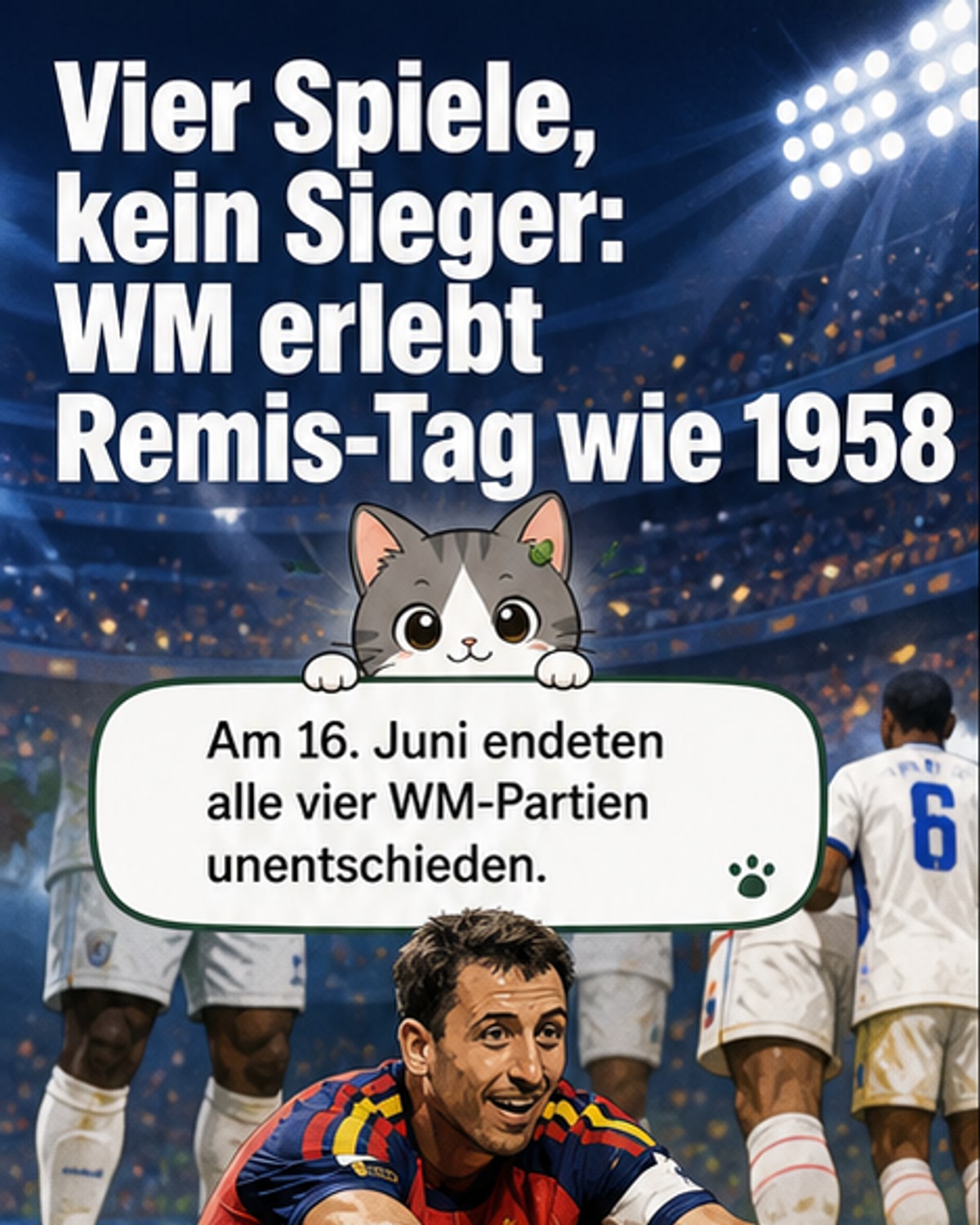 WM ohne Sieger – historisches Gleichgewicht