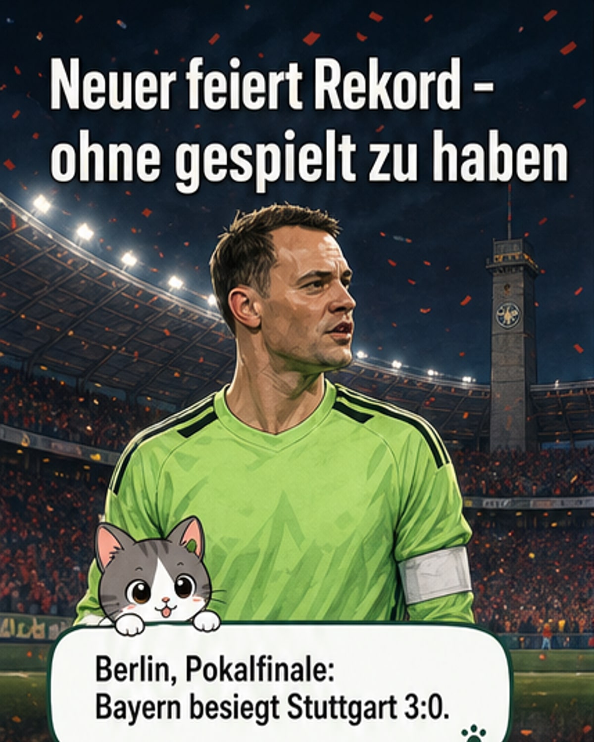 Neuer feiert ohne Spielzug