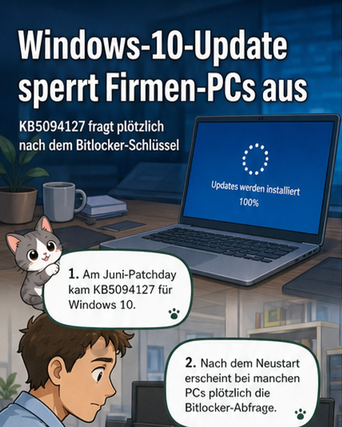 Windows-10-Update sperrt PCs
