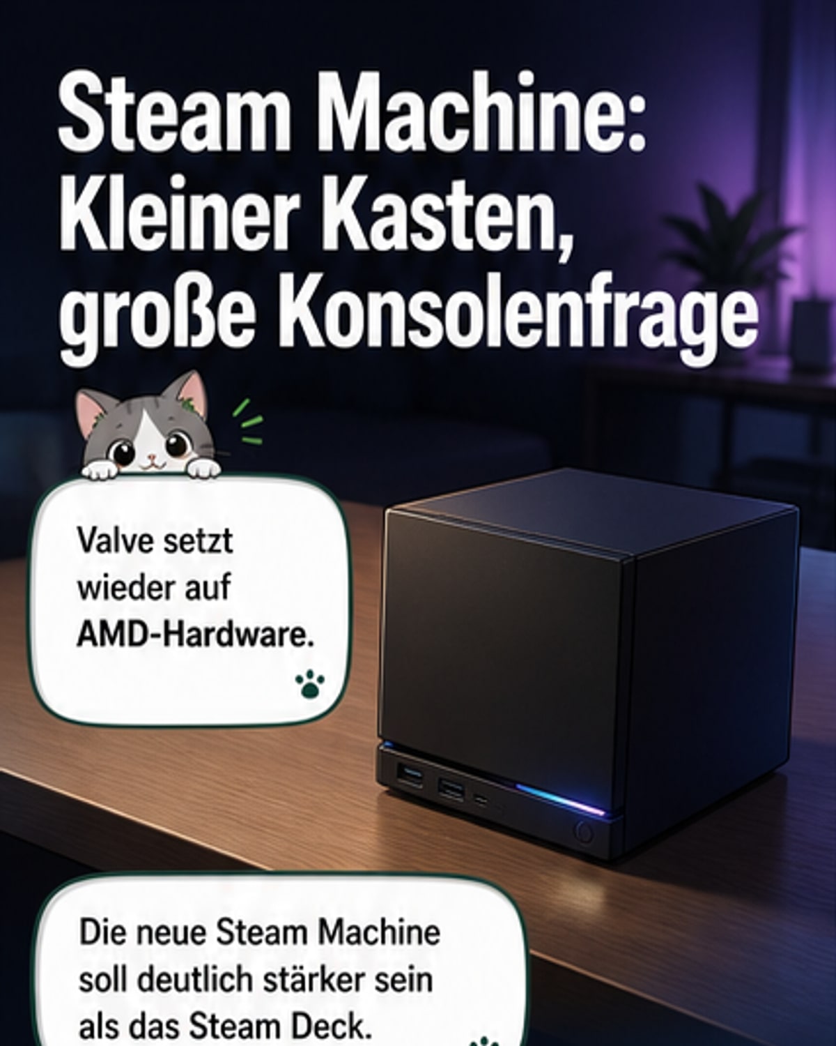 Valves neue Steam Machine: Diese Specs hat die Konsole