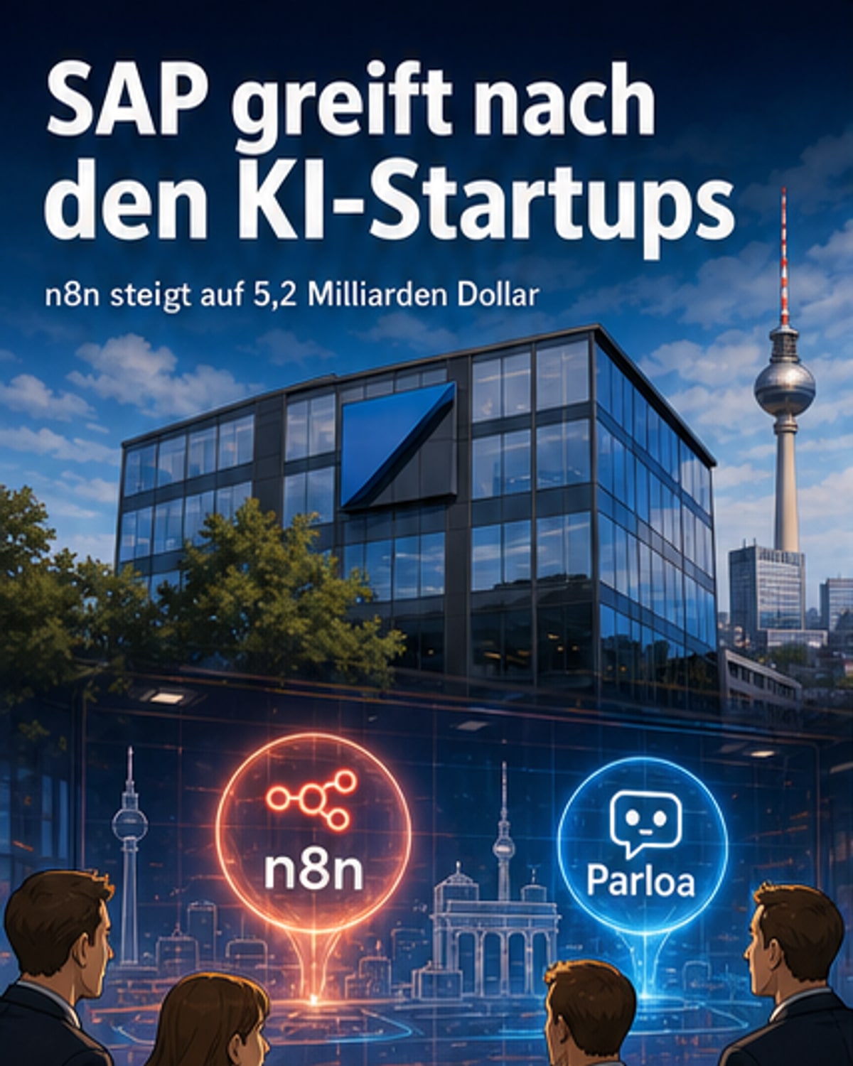 SAP investiert in zwei deutsche KI-Startups
