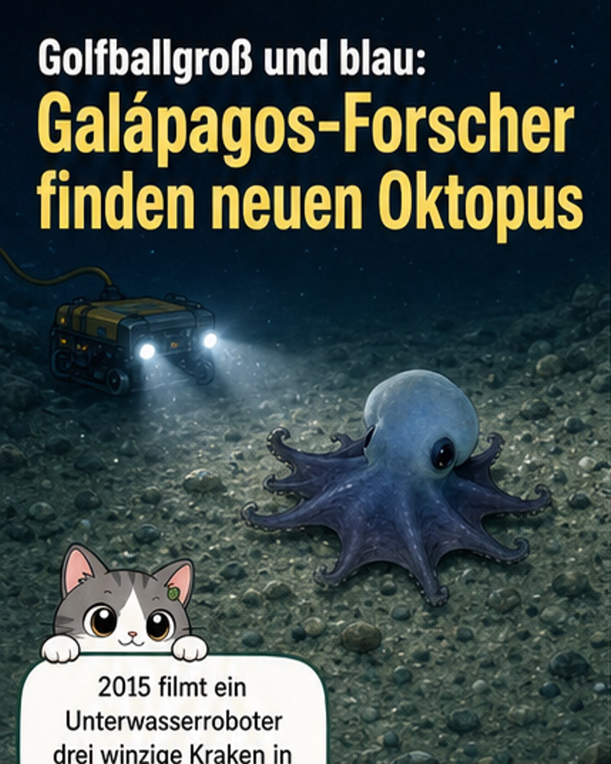Neue Oktopus-Art entdeckt