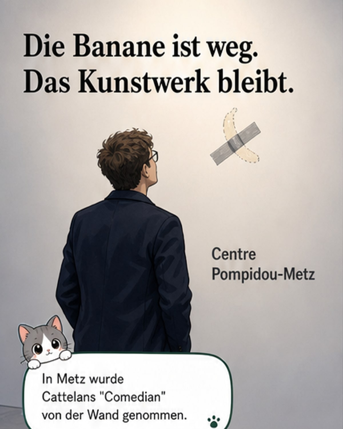Die gestohlene Banane, die nie weg war