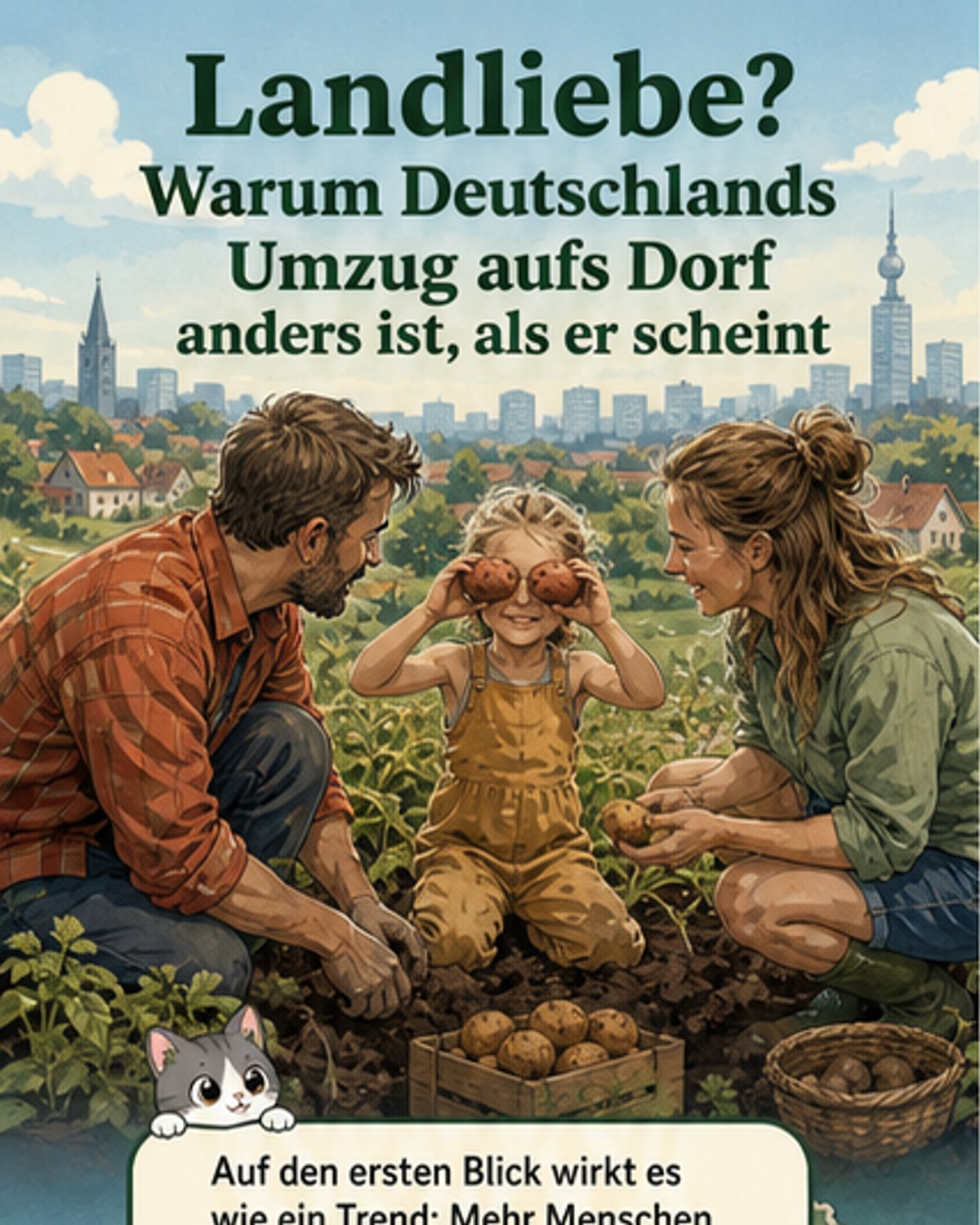 Deutschland träumt vom Dorf – aber zieht es wirklich?