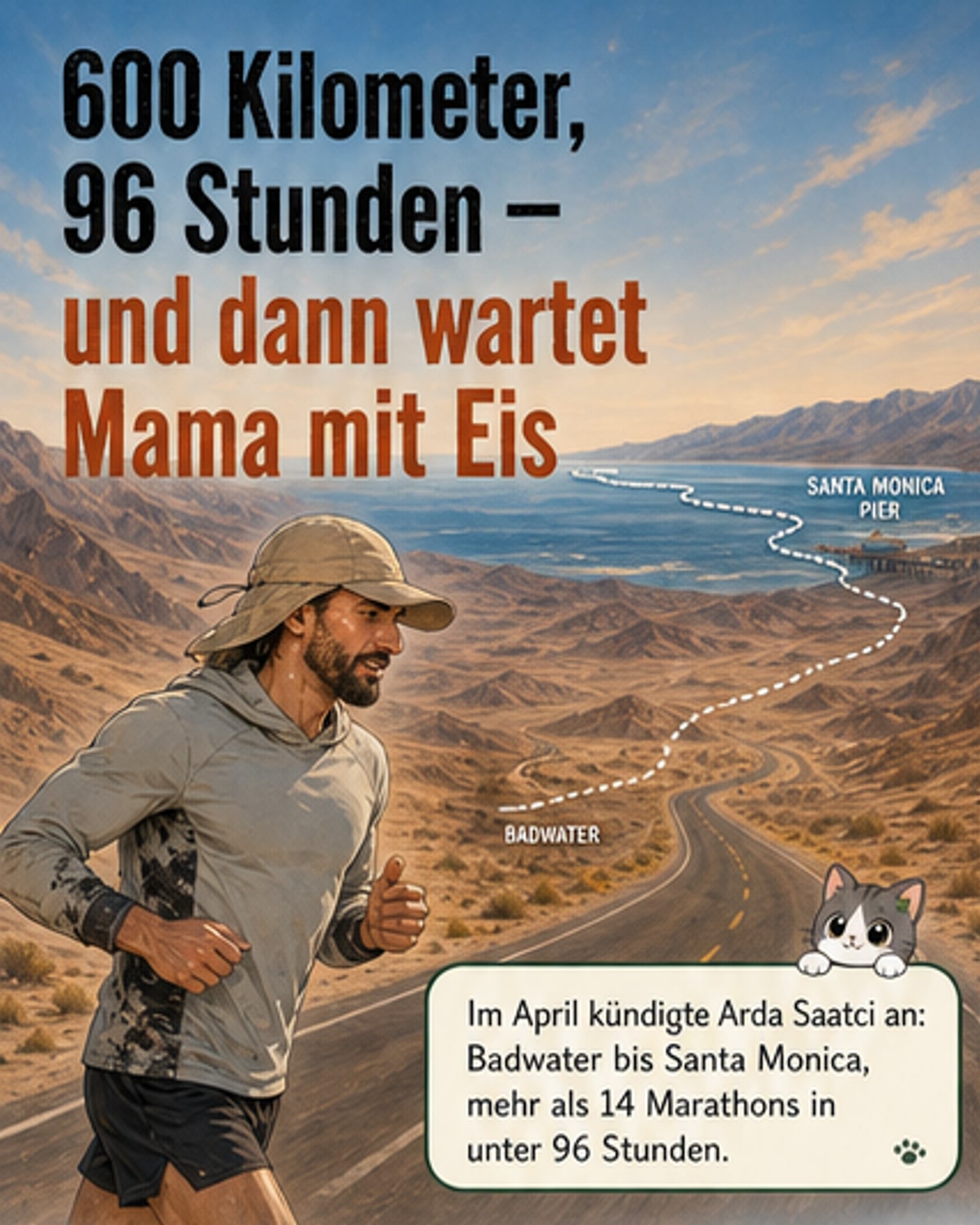 600 Kilometer durch die Wüste – mit Tränen im Ziel