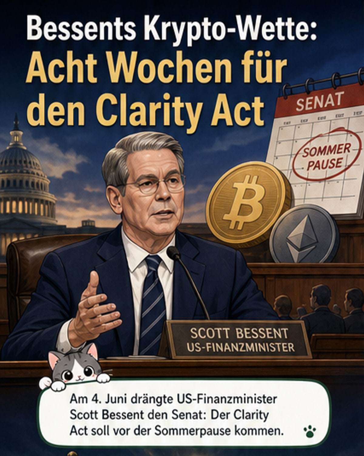 USA: Krypto-Gesetz im Wartestand