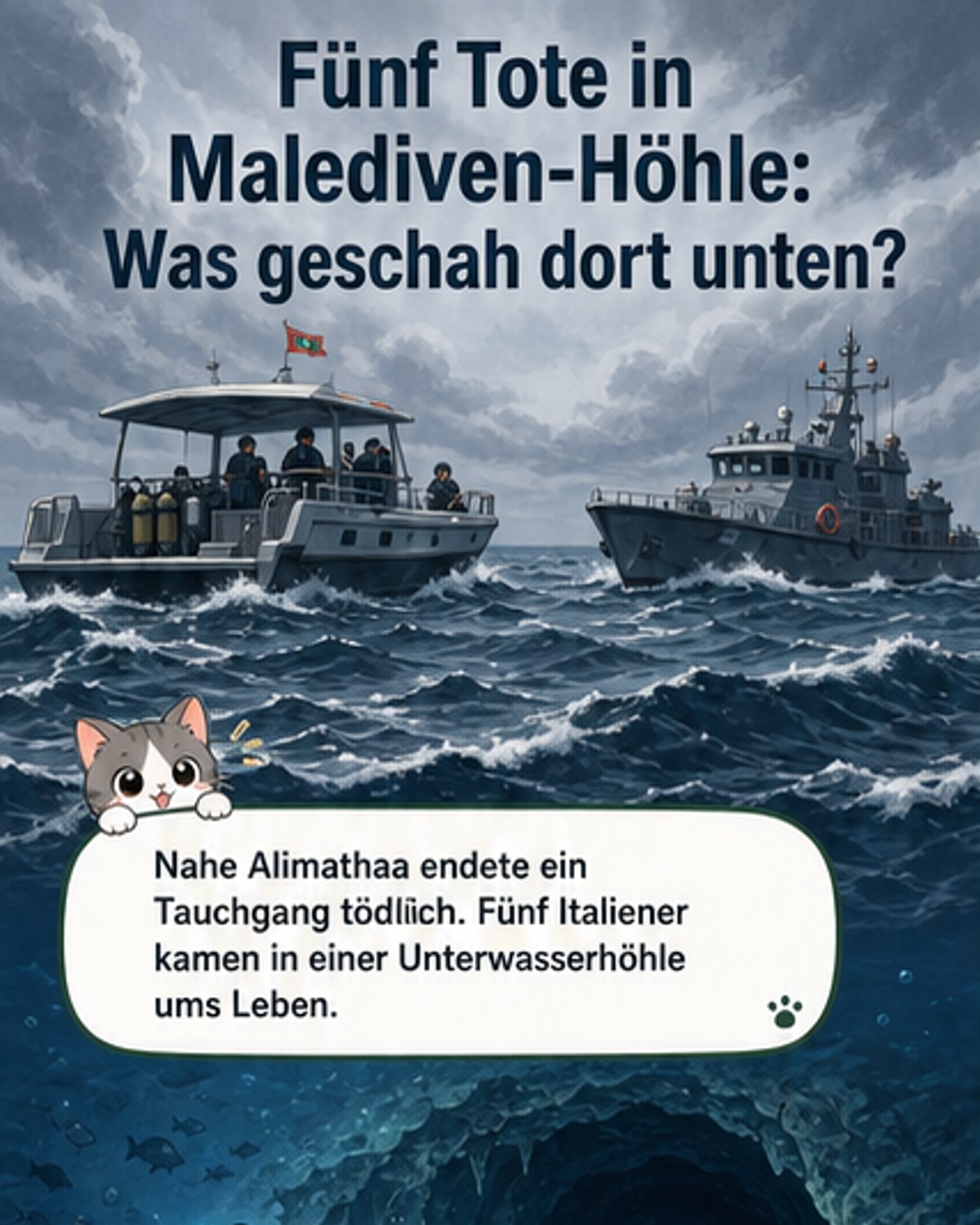 Fünf Taucher sterben in Höhle