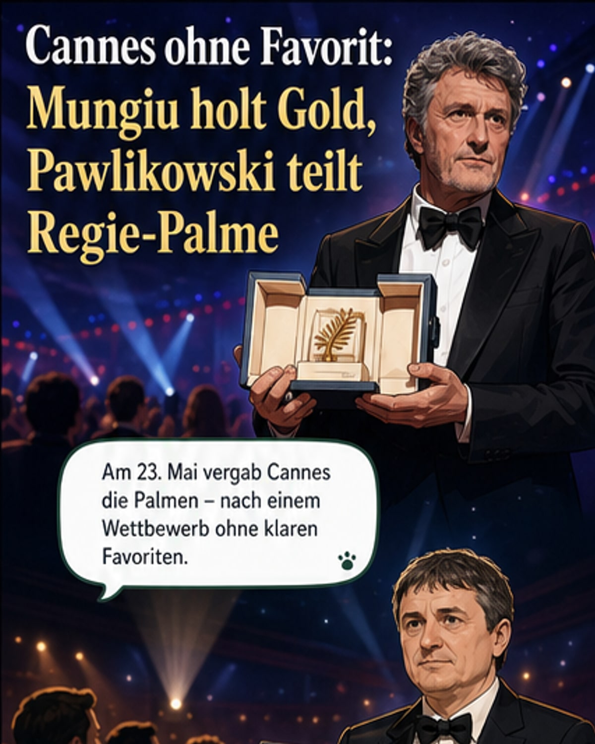 Cannes: Goldene Palme für „Fjord“