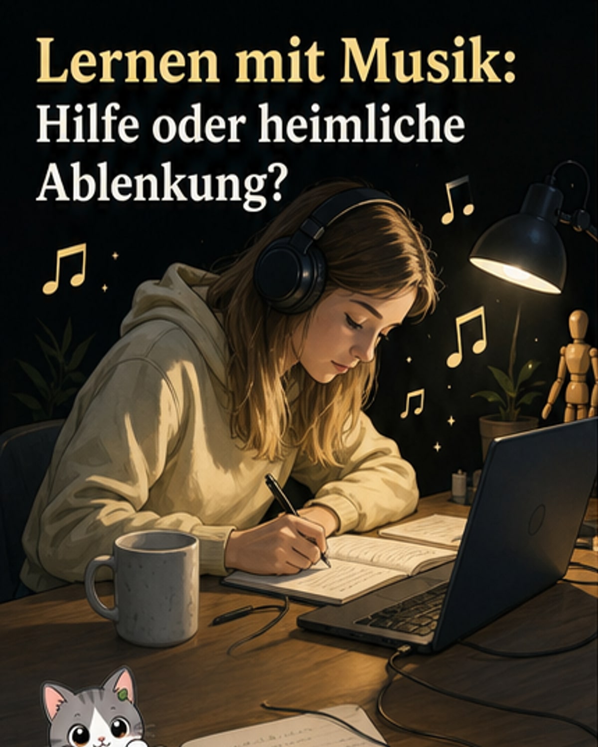 Musik beim Lernen: Helfer oder Störer?