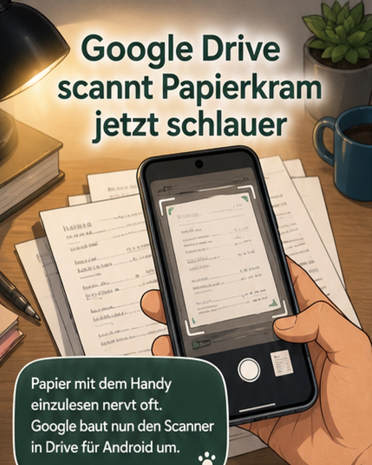 Google überarbeitet Scanner in Drive
