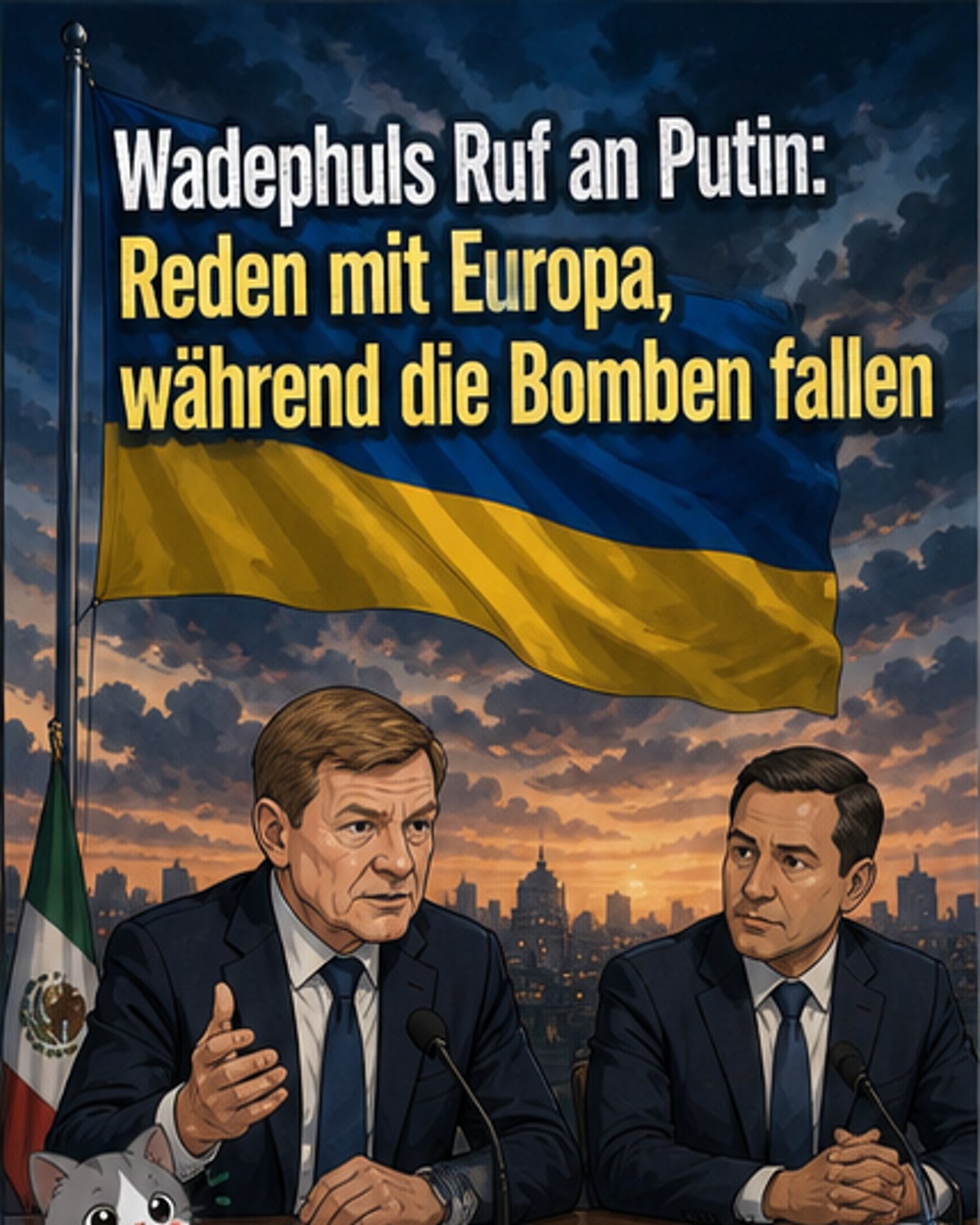 Selenskyj fordert Putin zu direktem Treffen auf