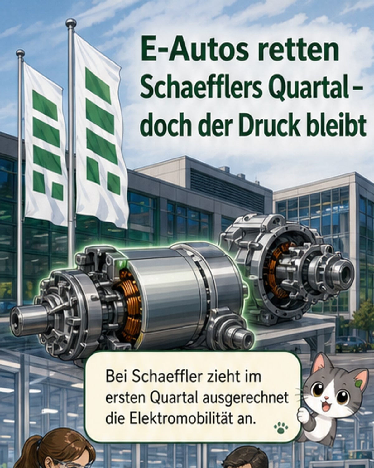 Elektromobilität rettet Schaeffler