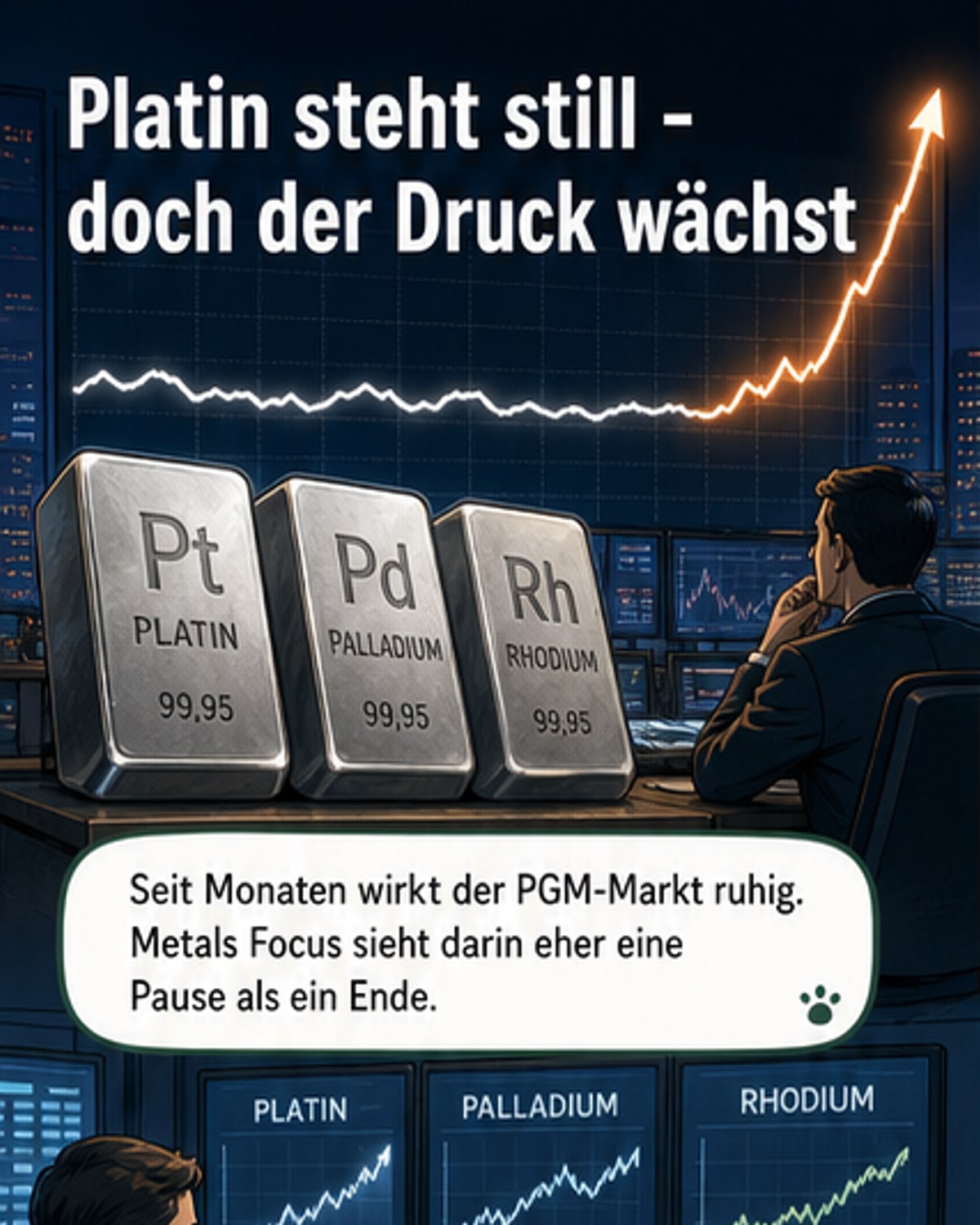 Platin & Co.: Preise steigen 2026 deutlich?