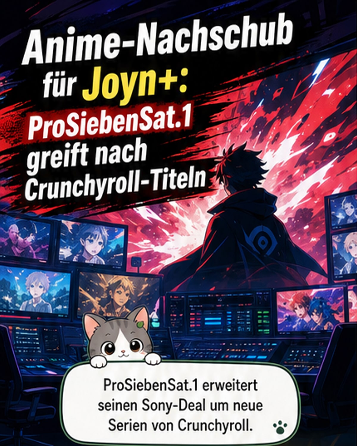 ProSiebenSat.1 holt neue Anime