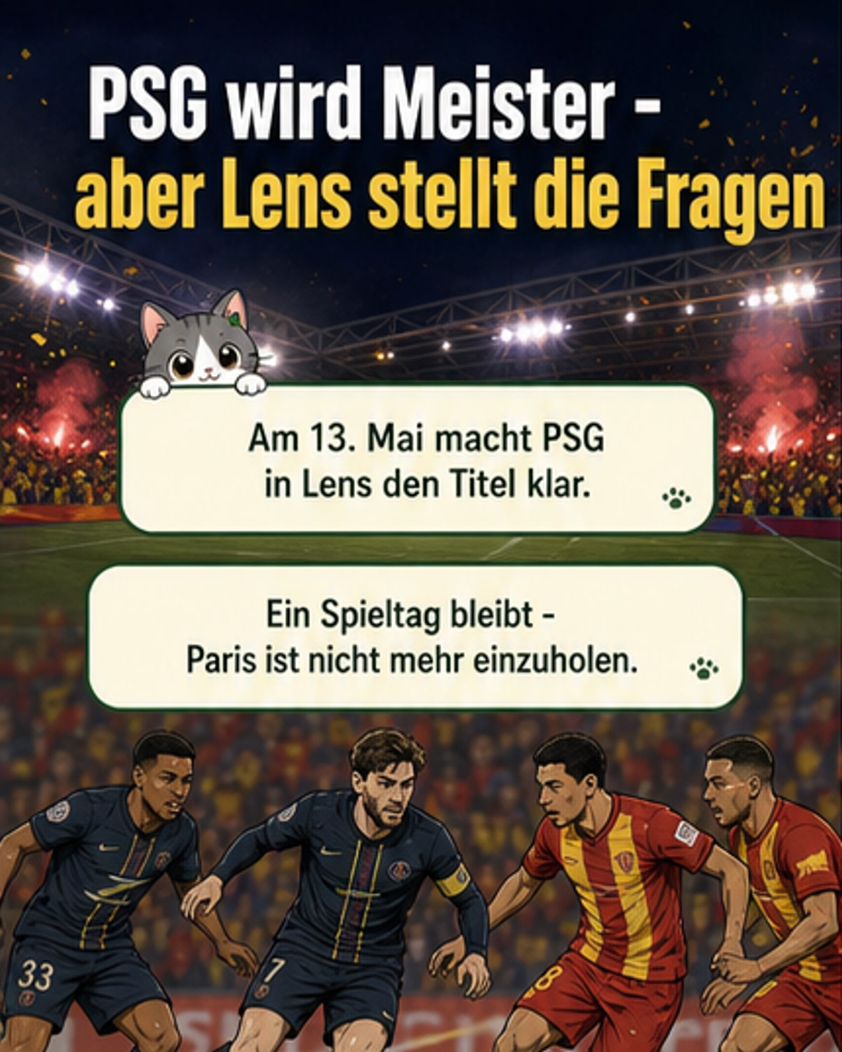 PSG holt fünften Titel in Serie