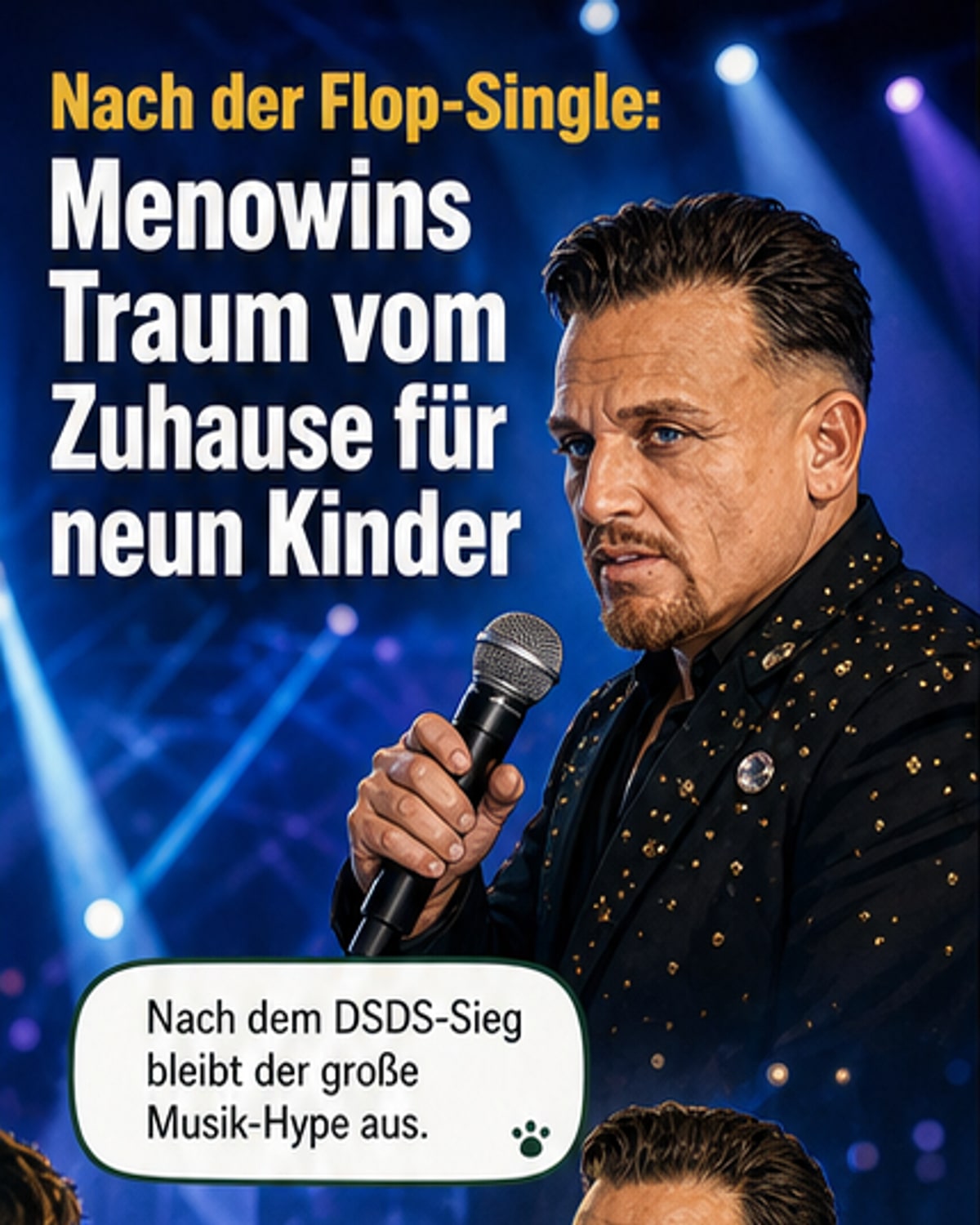 Nach Single-Flop: Menowin setzt auf Familie