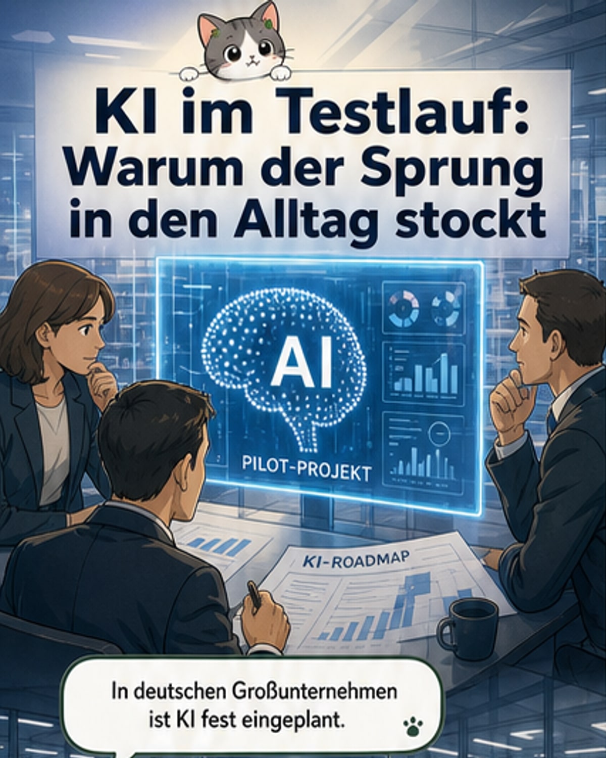 KI bleibt im Testlauf stecken