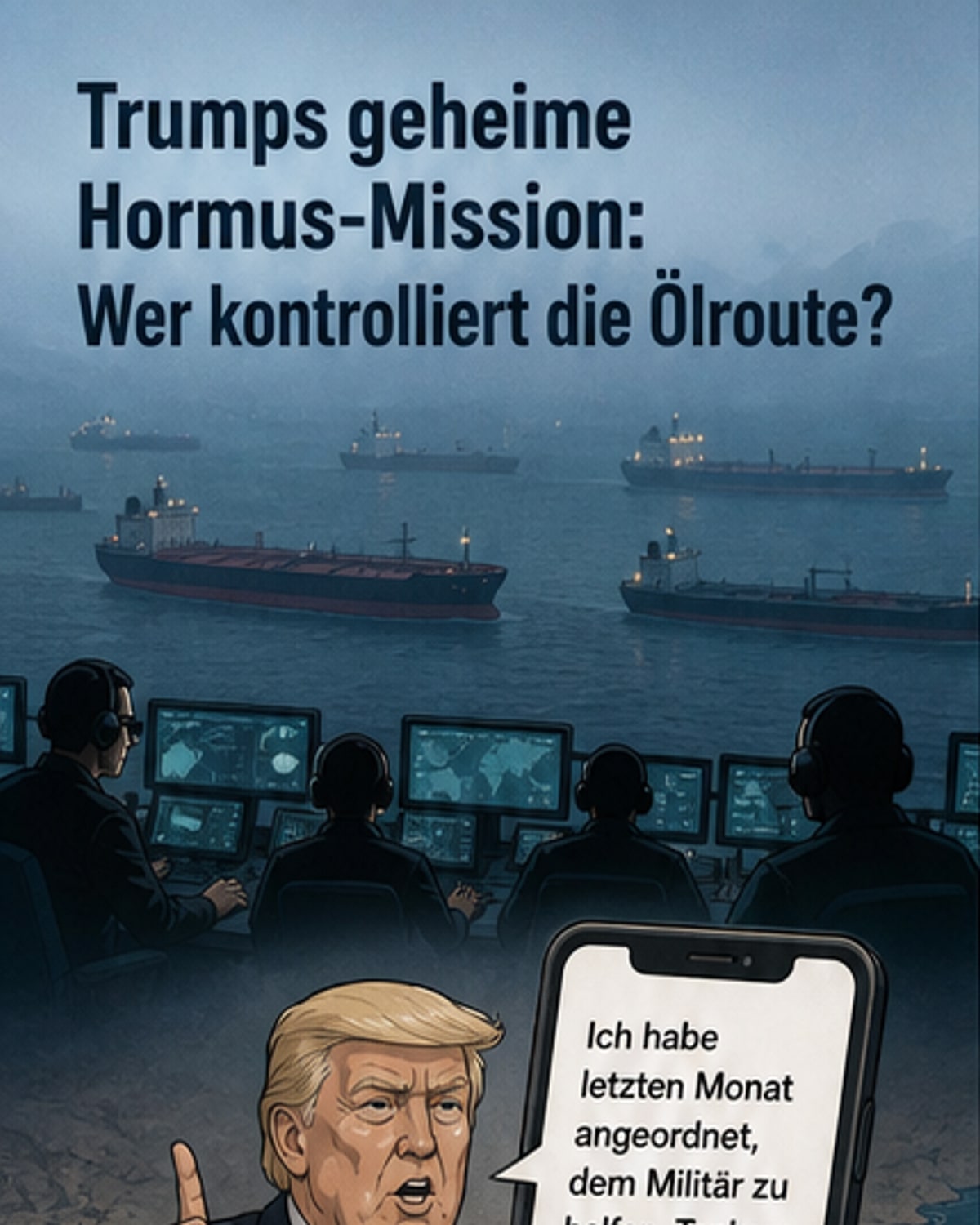 Trump meldet Erfolg in der Straße von Hormus