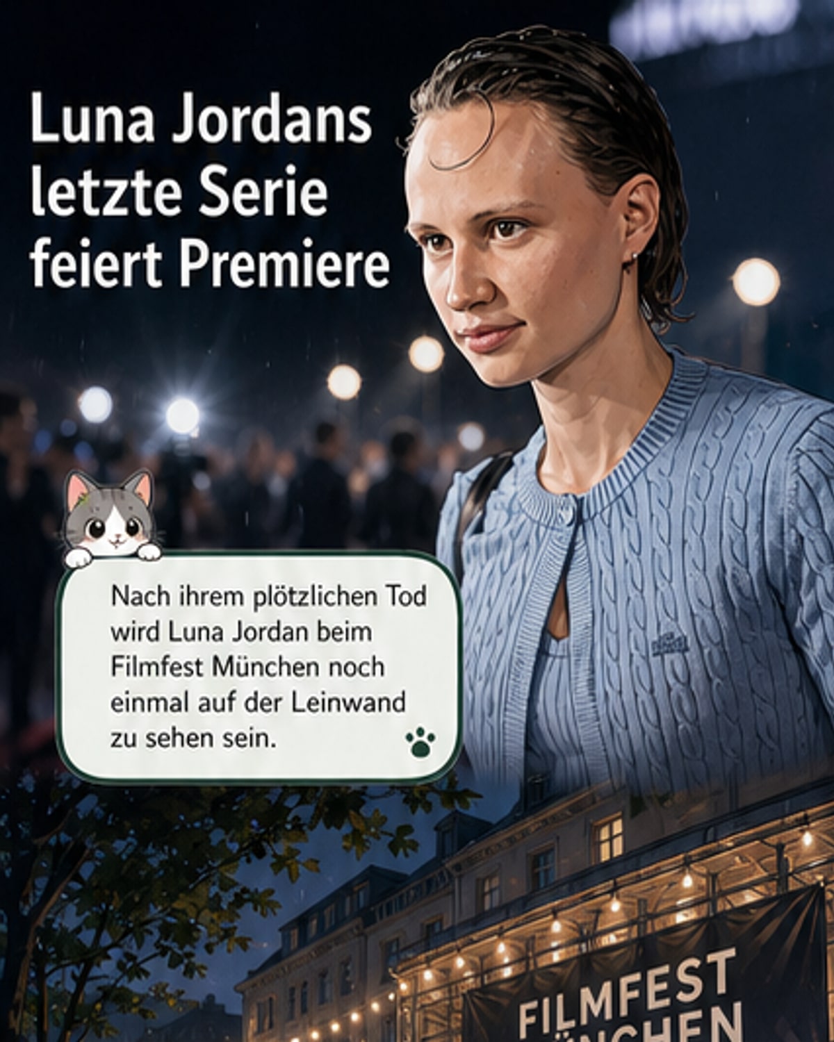Letzte Rolle: Jordan in 'Wake Up' auf Leinwand