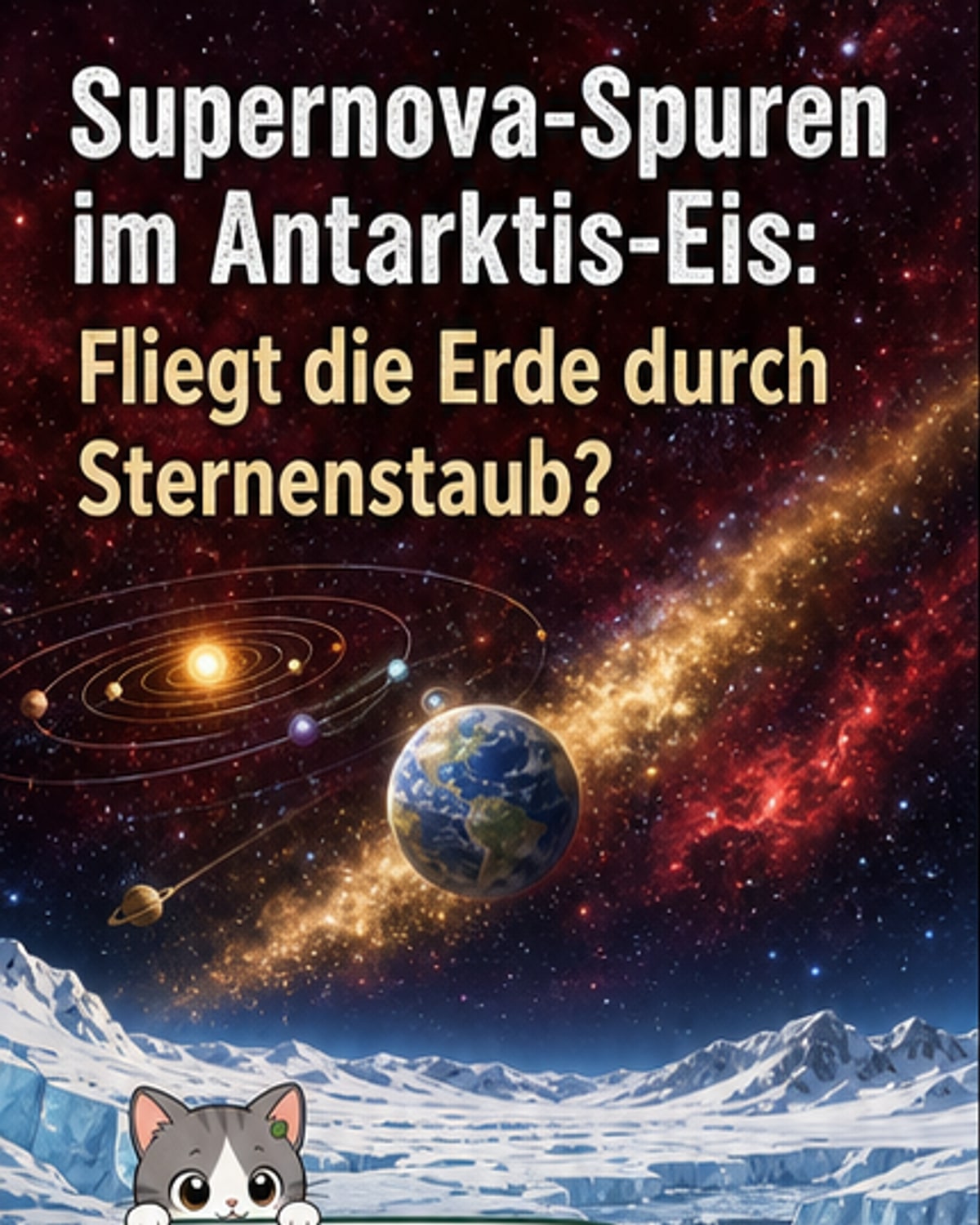 Erde durchquert Überreste einer Supernova