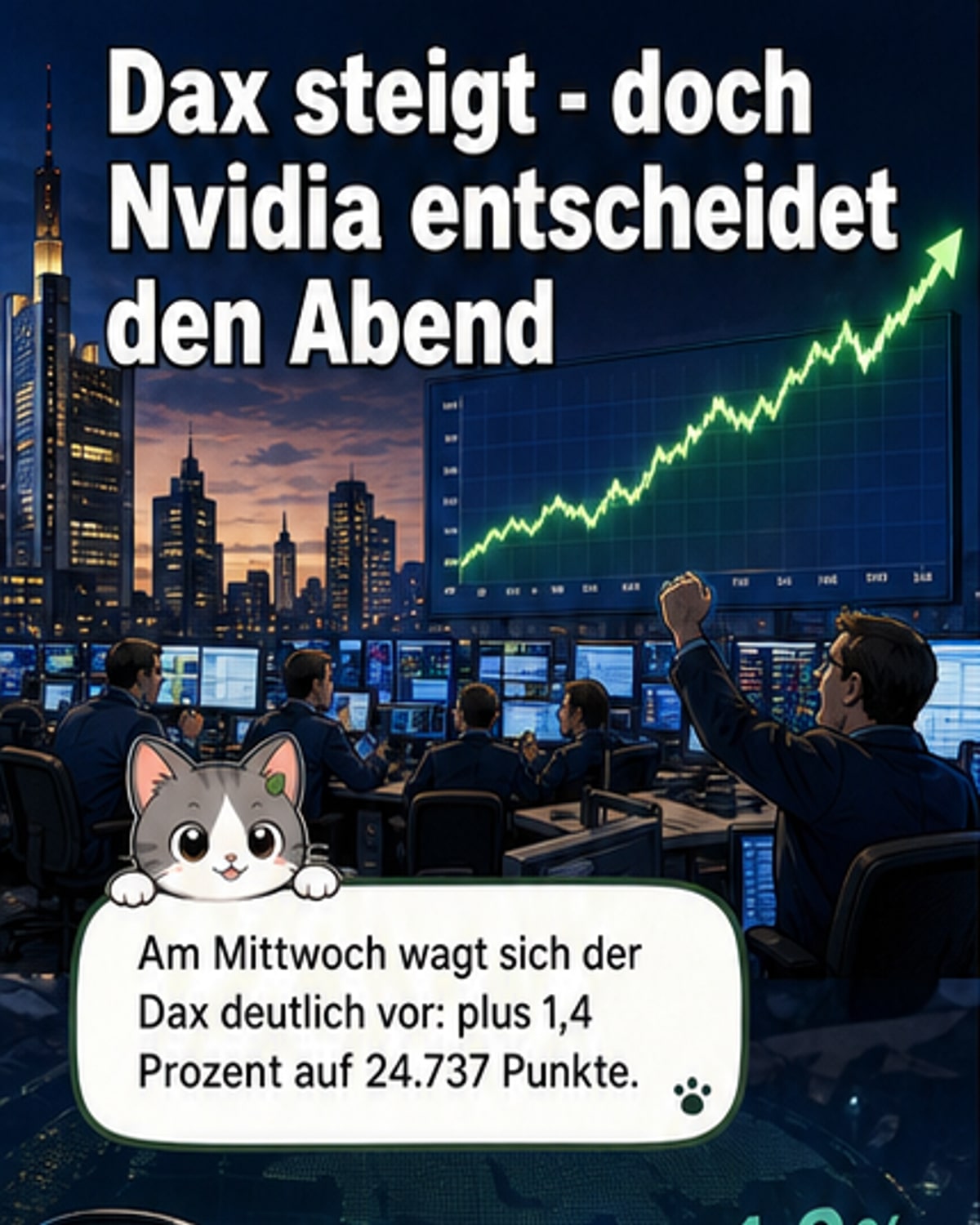 Dax trotzt Nvidia-Spannung