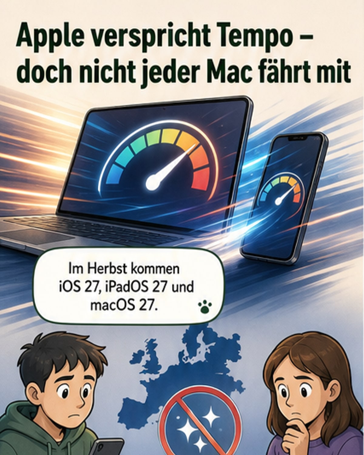 Apple verspricht deutliche Geschwindigkeitsgewinne
