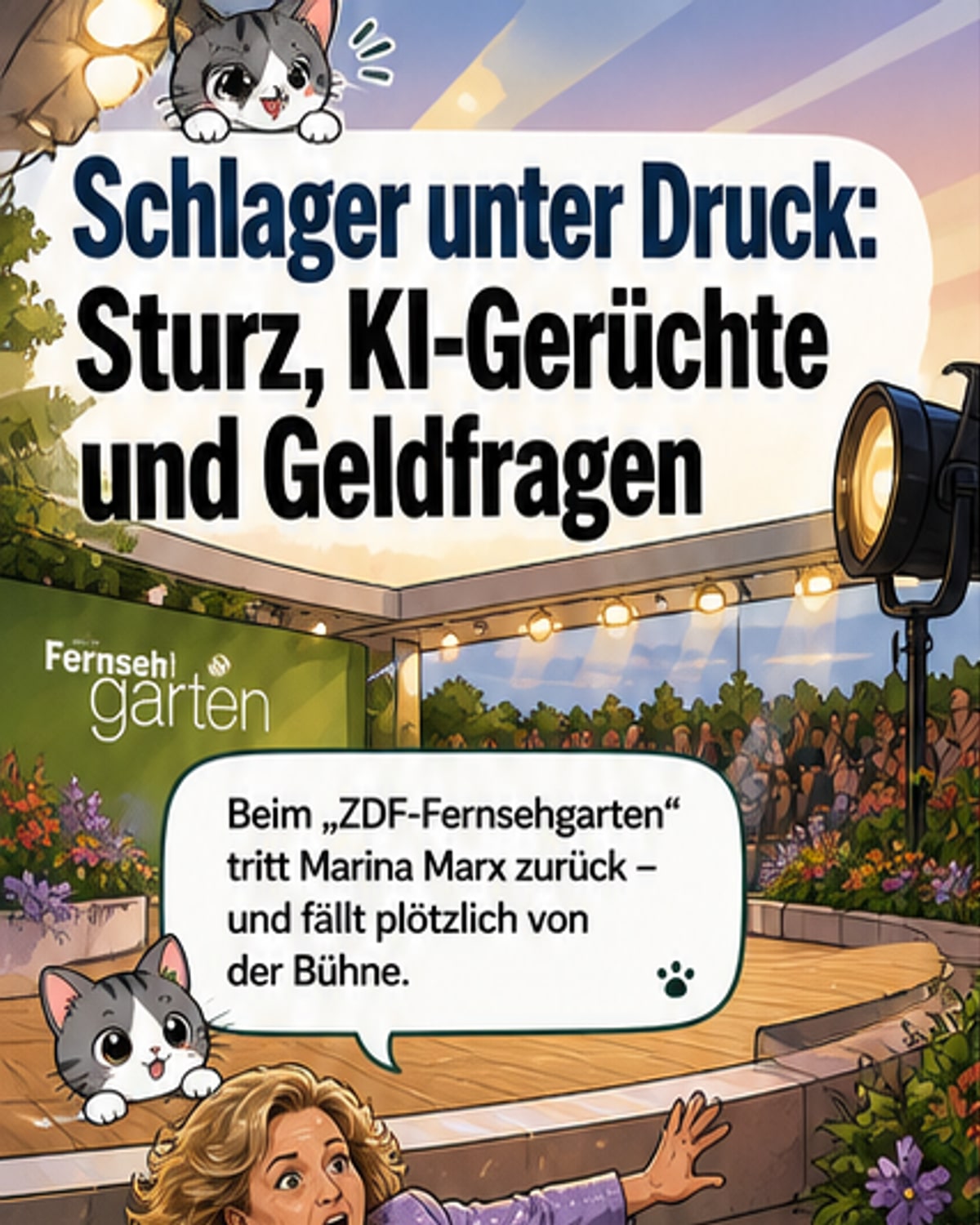 Sturz, KI-Rumor, Gehalts-Offenbarung