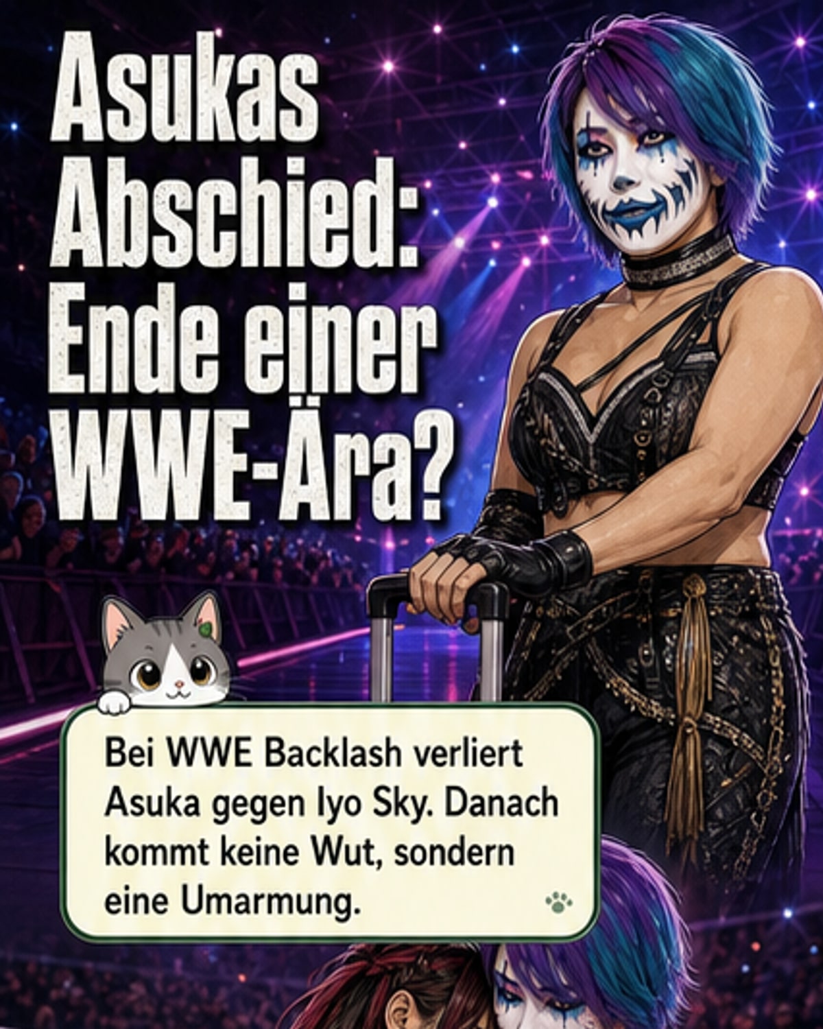 Asuka verlässt WWE nach emotionaler Verabschiedung