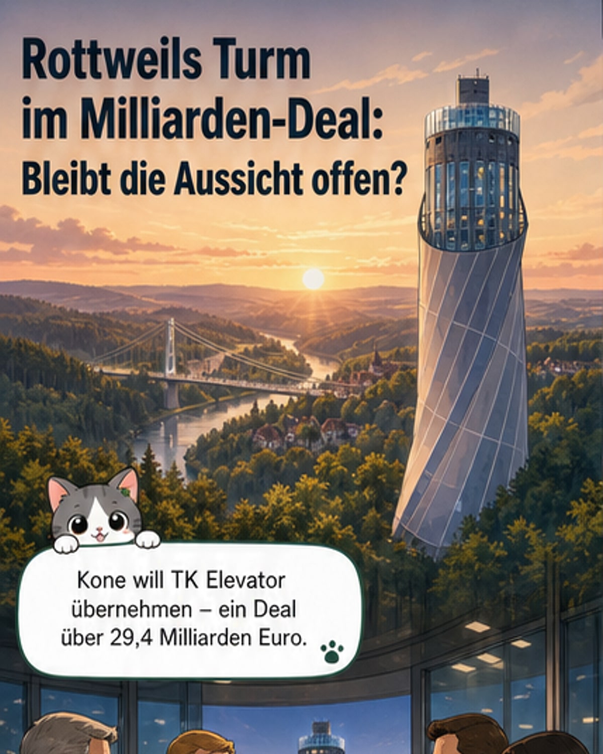 Finnischer Aufzugskonzern kauft TK