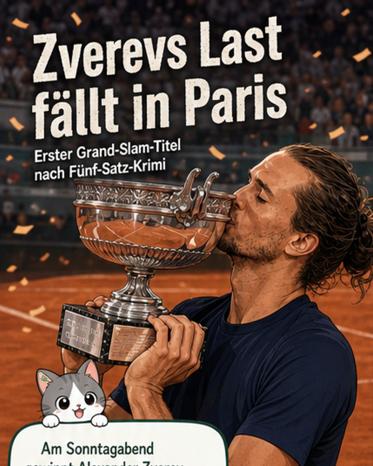 Zverev gewinnt French Open