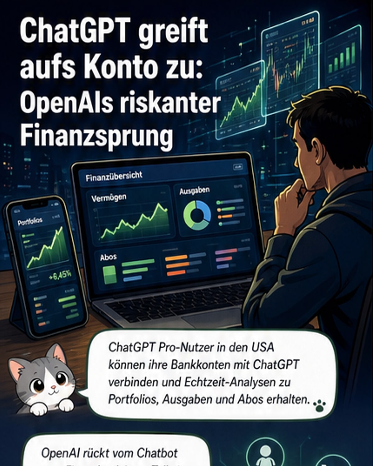 KI greift in die Geldbörse