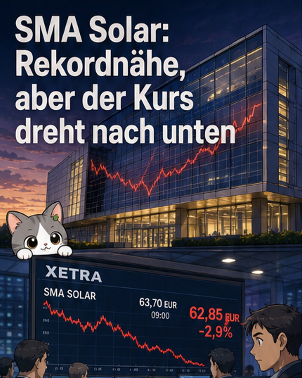 SMA Solar-Aktie verliert am Freitag