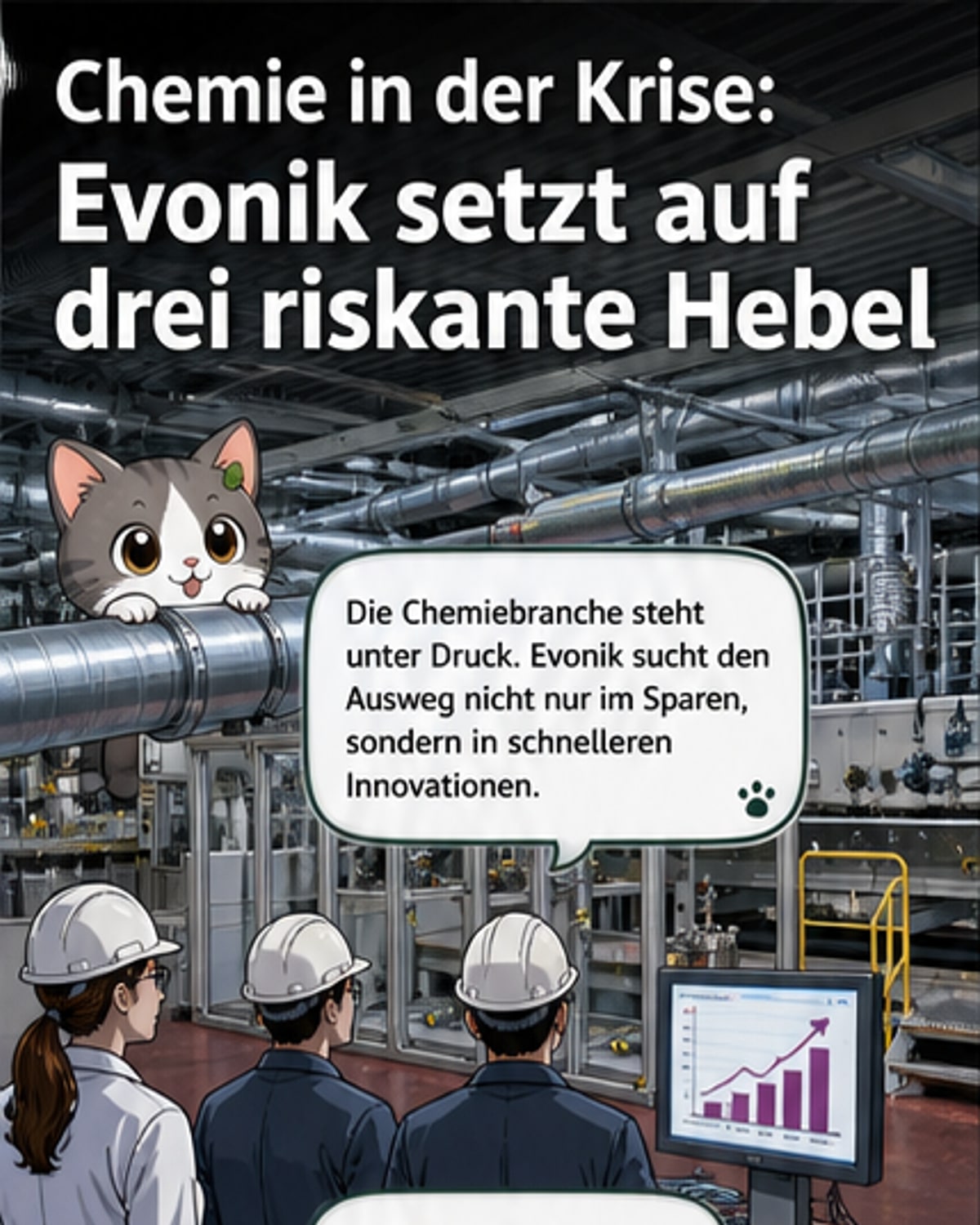Evonik trotzt der Chemiekrise mit drei Innovationen
