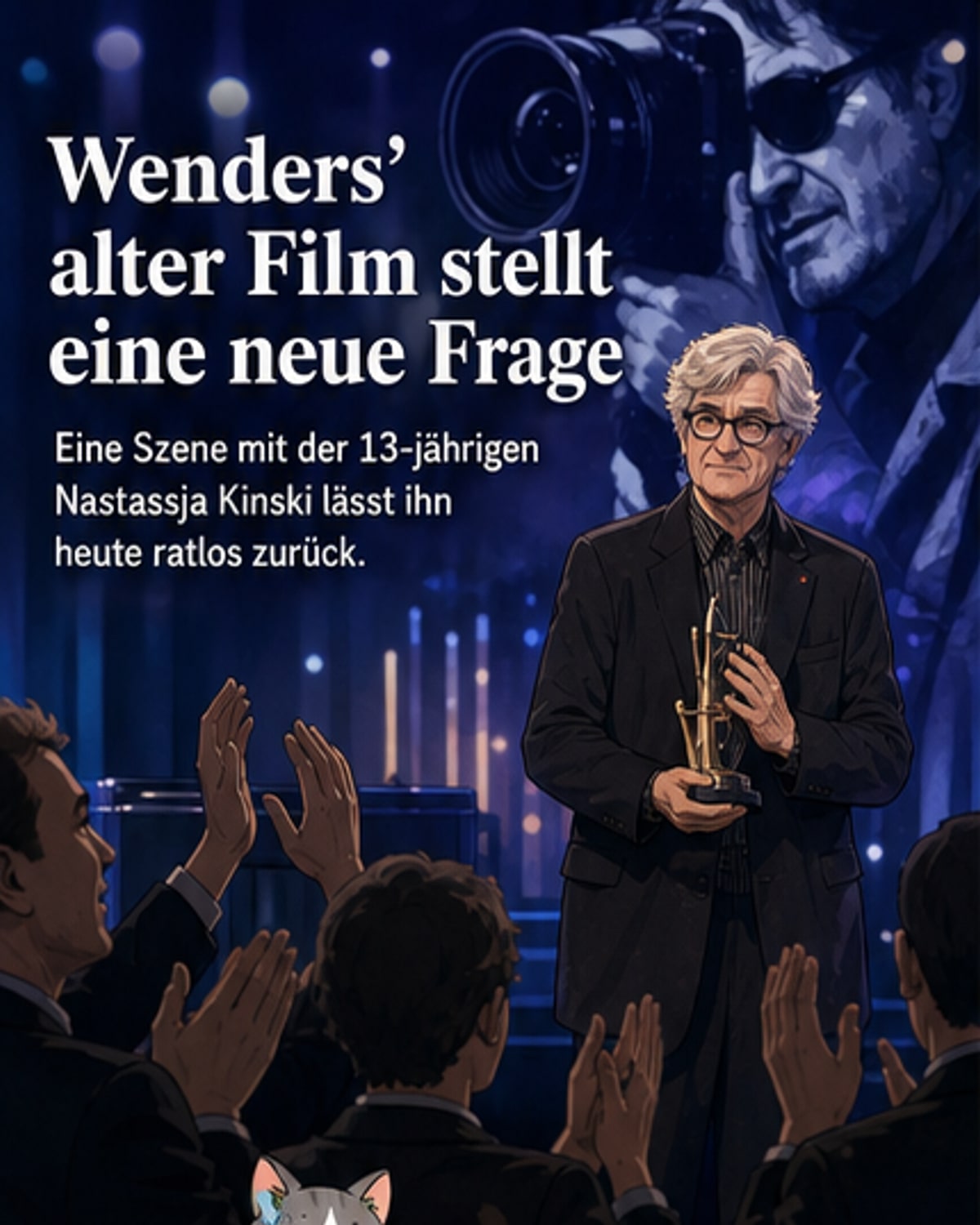 Wenders über frühe Nacktszene: „Das würde ich heute nicht mehr machen“