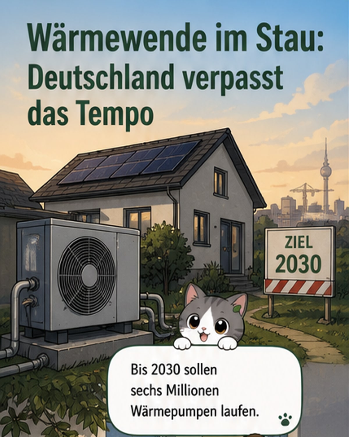 Wärmewende in Deutschland stockt