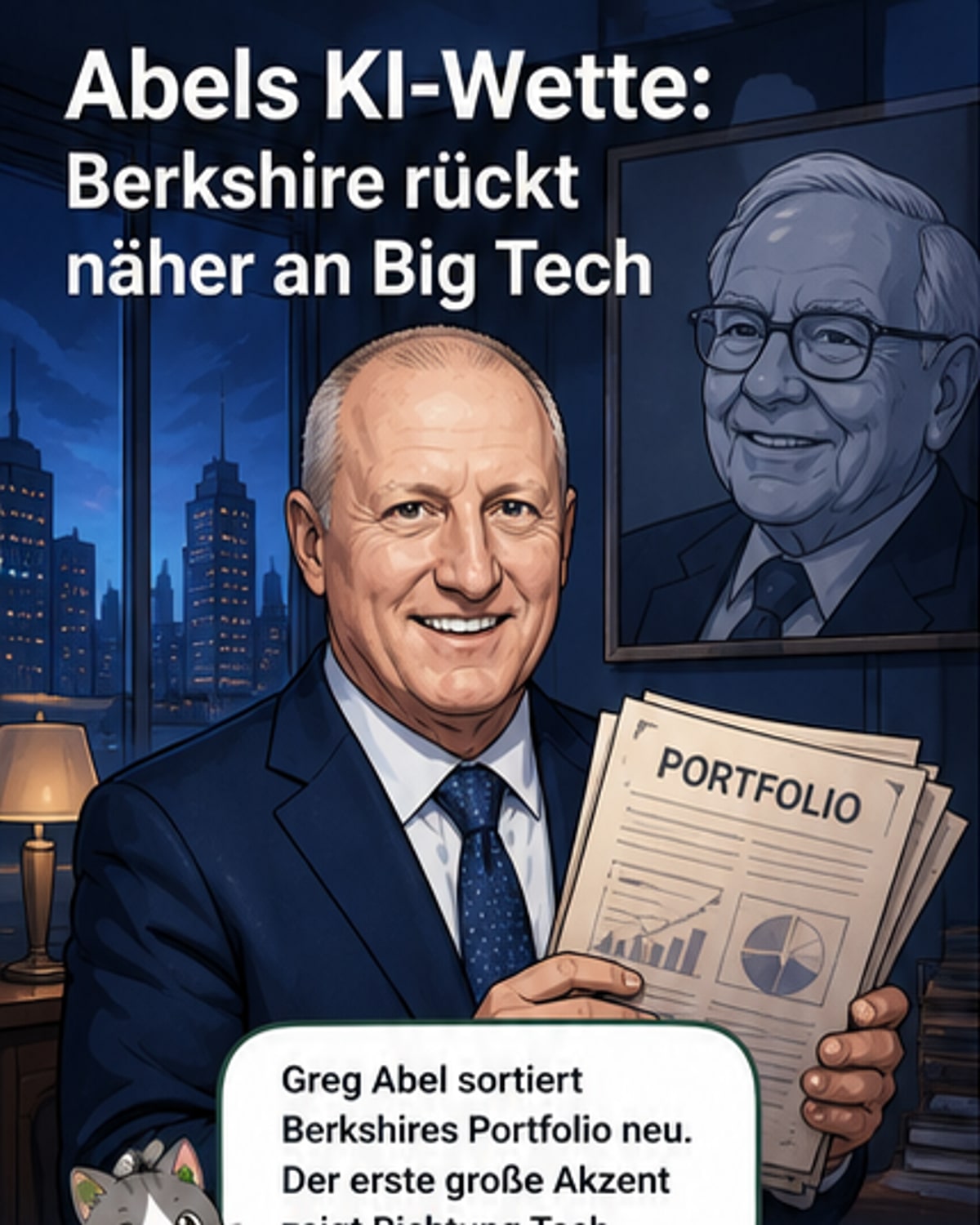 Abel setzt Berkshire auf KI-Kurs